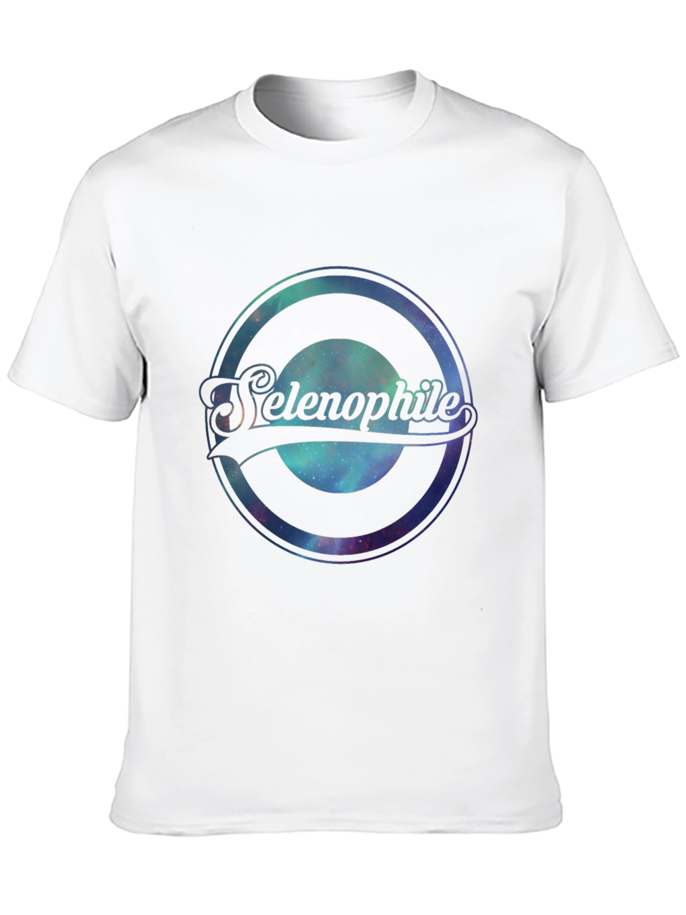 Selenophile Graphic Tee - Black Cotton Comfort