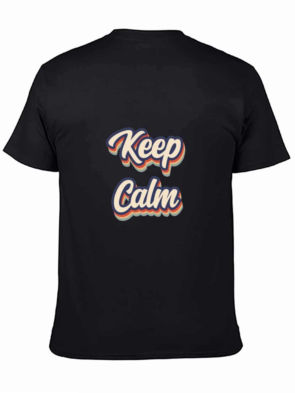 Keep Calm Retro T-Shirt - Stylish Comfort
