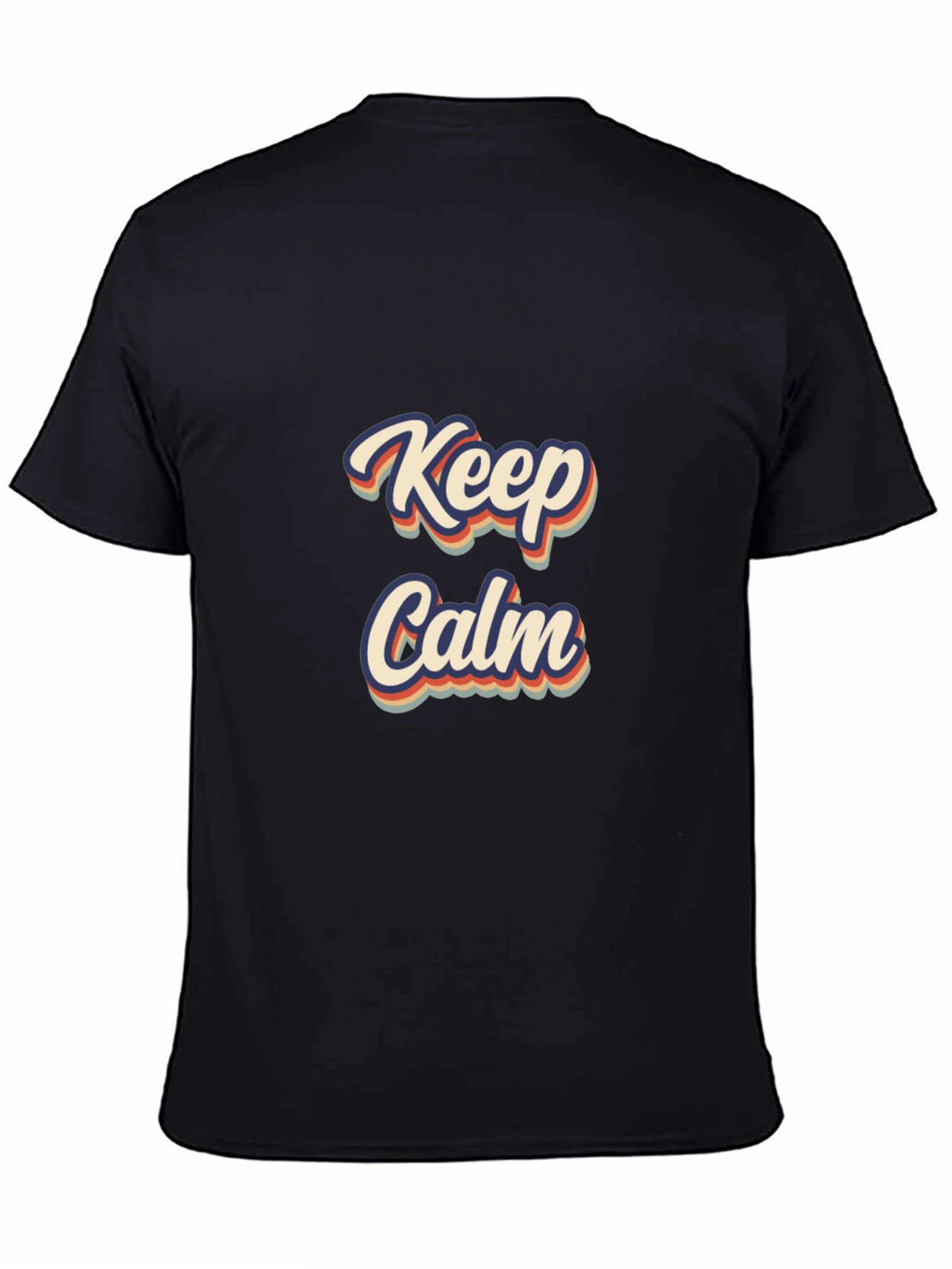 Keep Calm Retro T-Shirt - Stylish Comfort