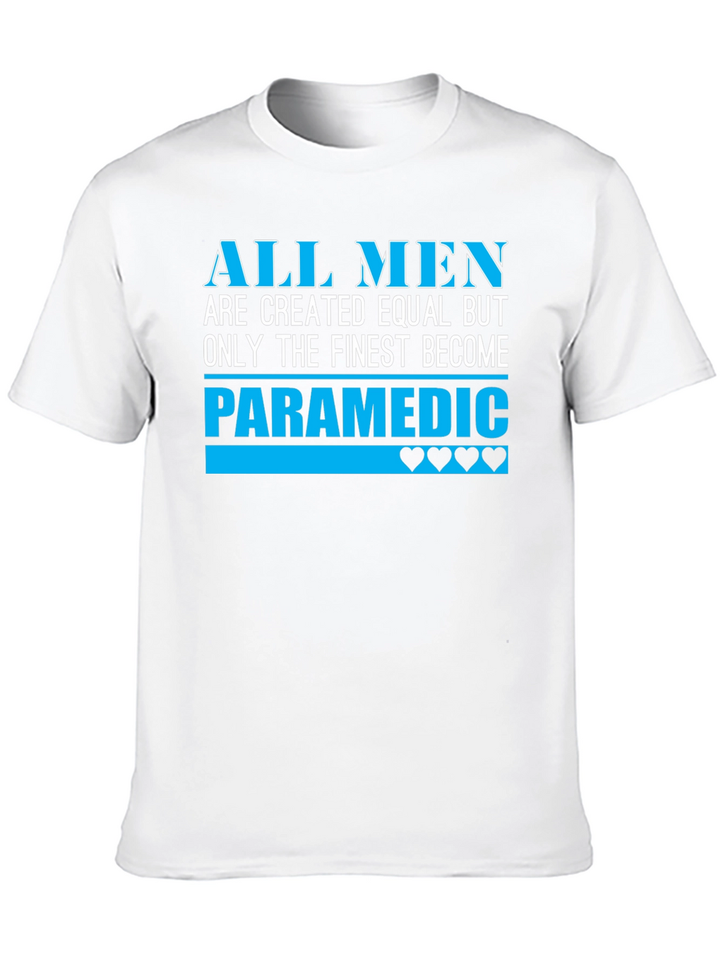 Finest Paramedic Mens Black T-Shirt