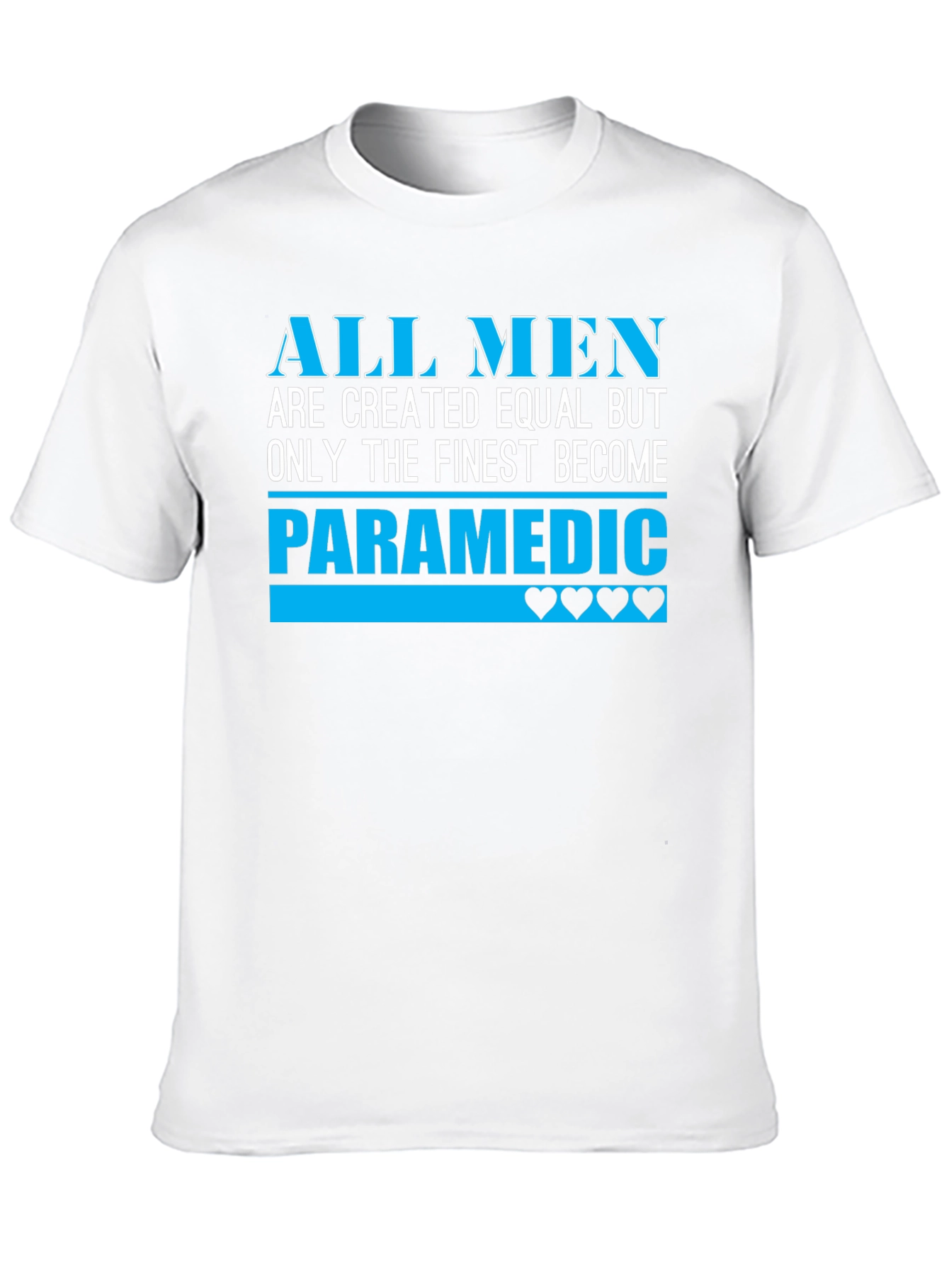 Finest Paramedic Mens Black T-Shirt