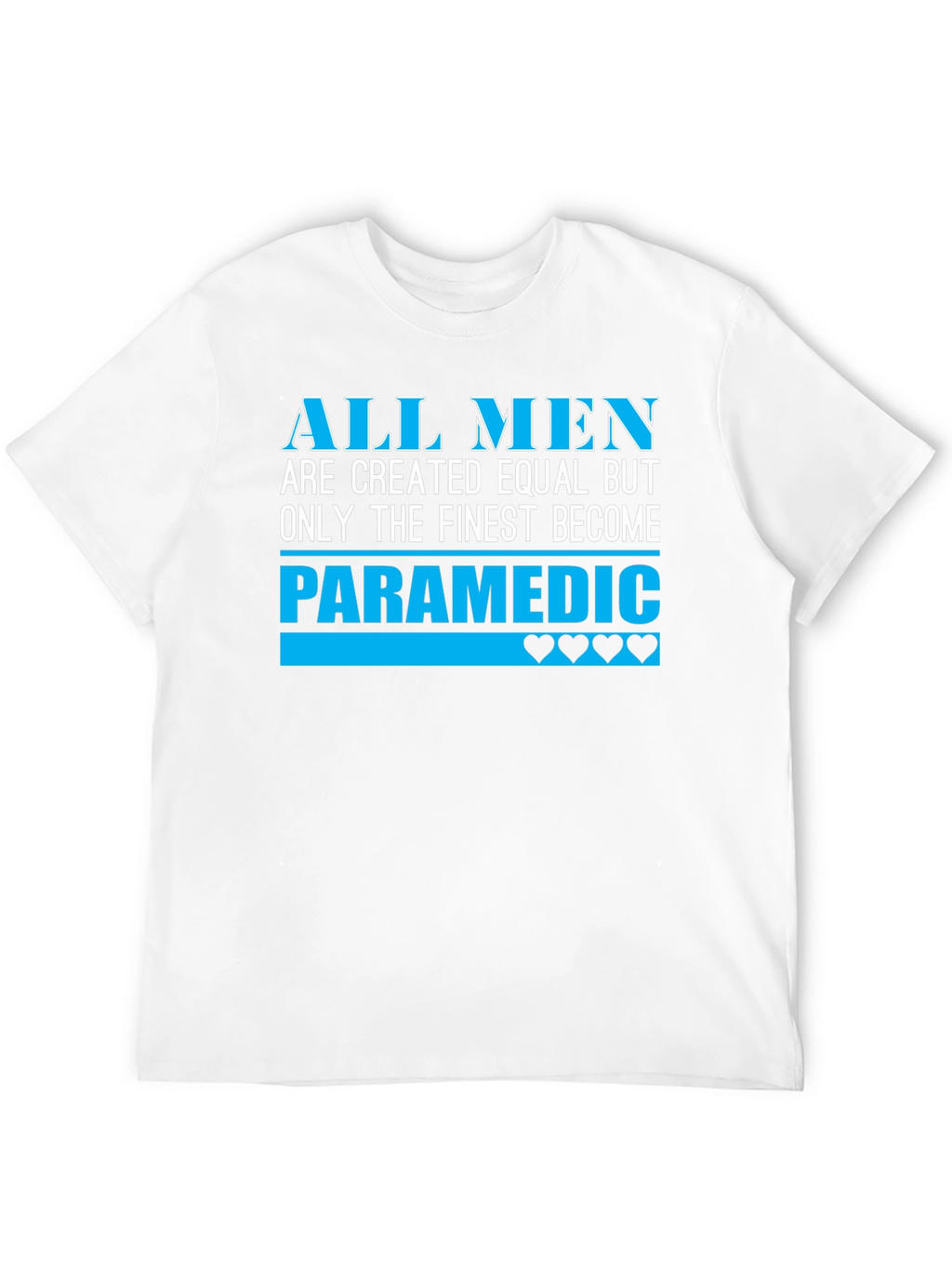Finest Paramedic Mens Black T-Shirt