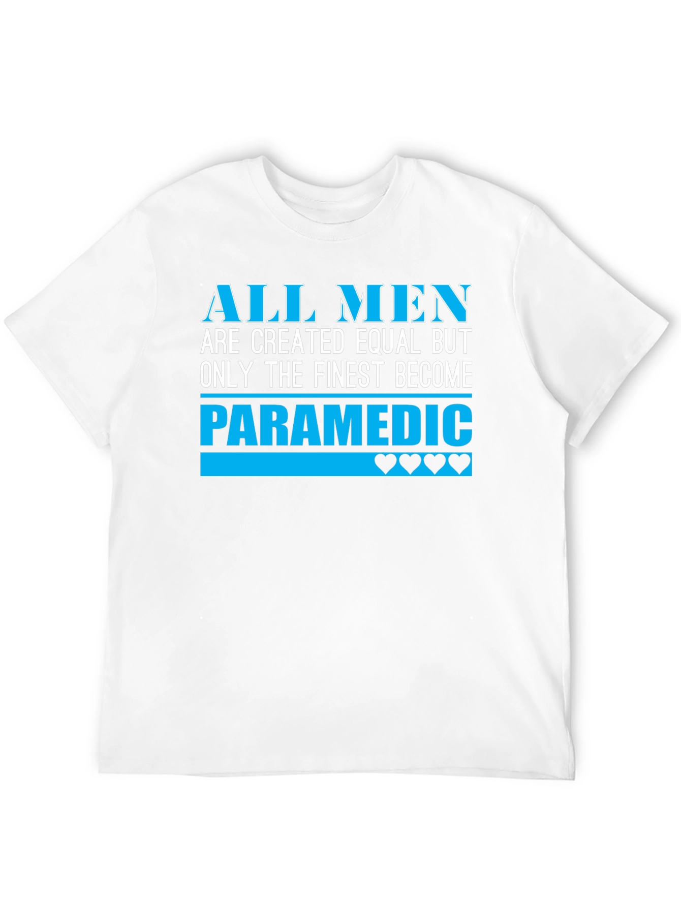 Finest Paramedic Mens Black T-Shirt