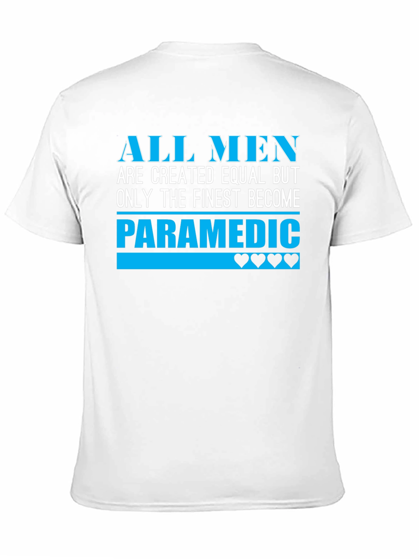 Finest Paramedic Mens Black T-Shirt