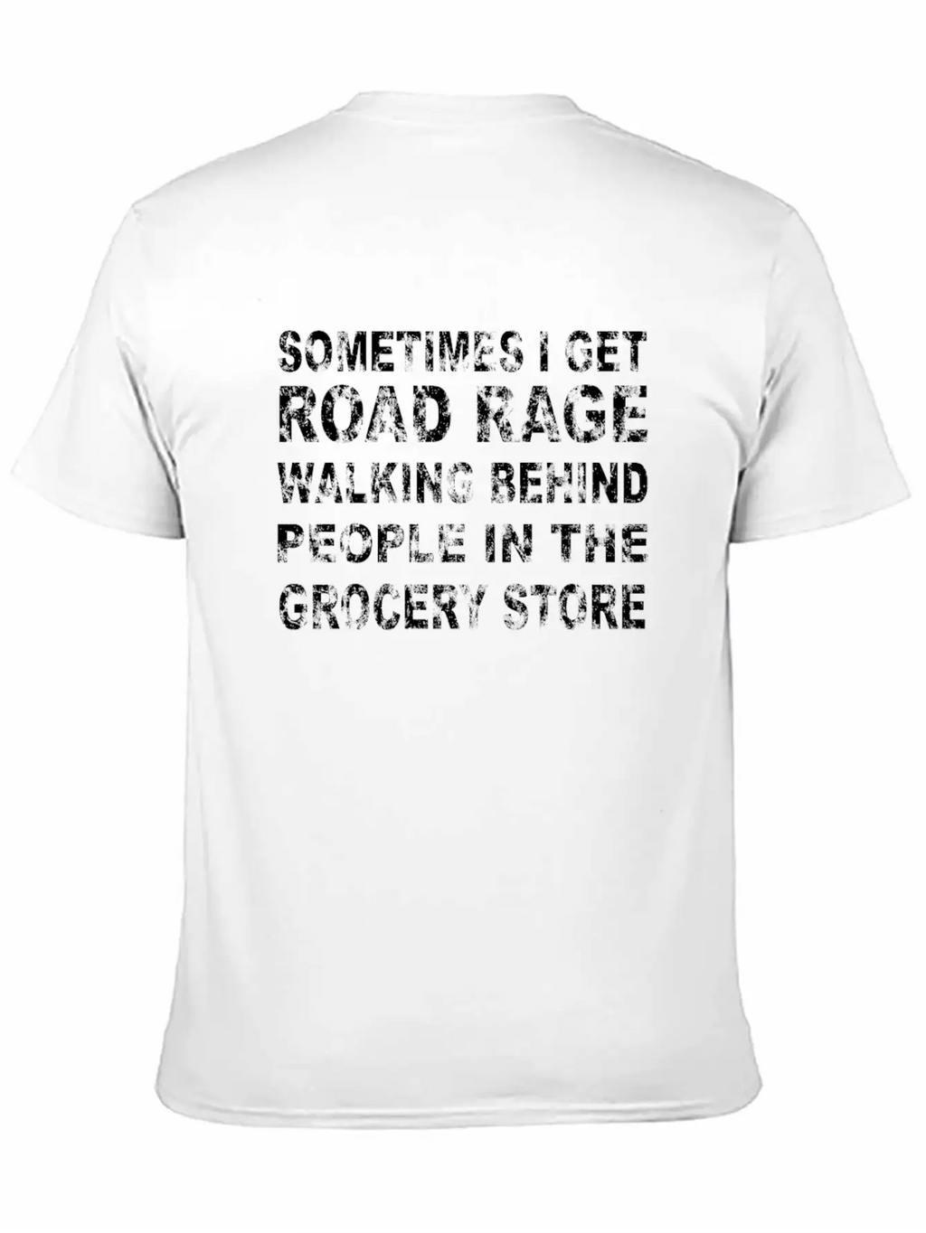 Road Rage In Grocery Store Breathable Graphic T-Shirt – Perfect For Casual Days