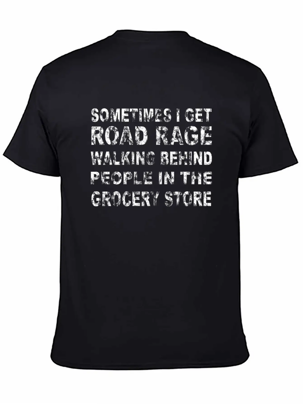 Road Rage In Grocery Store Breathable Graphic T-Shirt – Perfect For Casual Days
