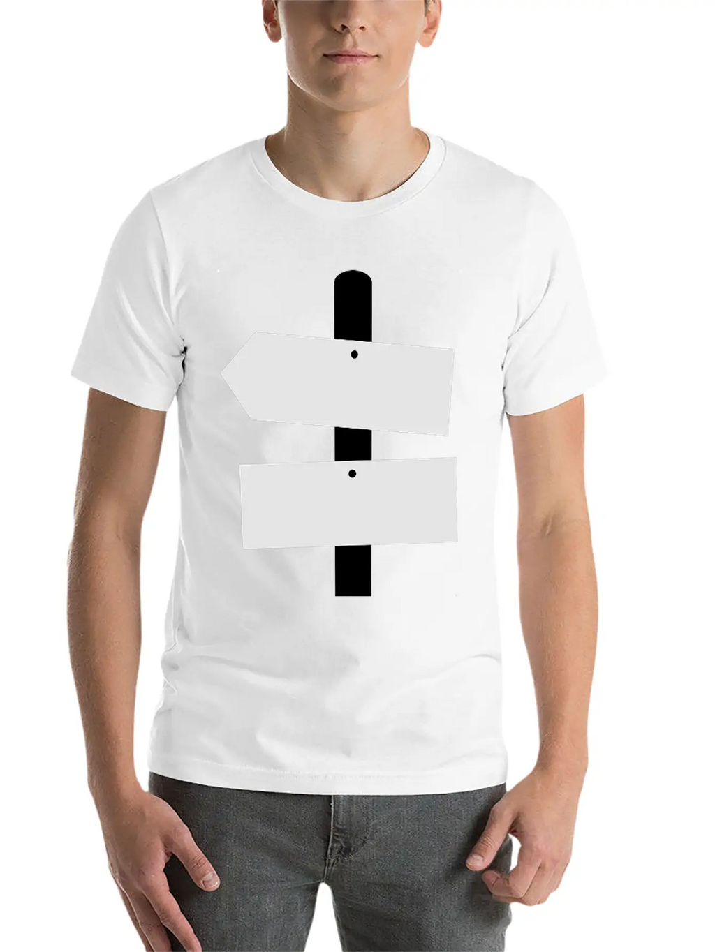 Road Sign Breathable Graphic T-Shirt – Perfect For Casual Days
