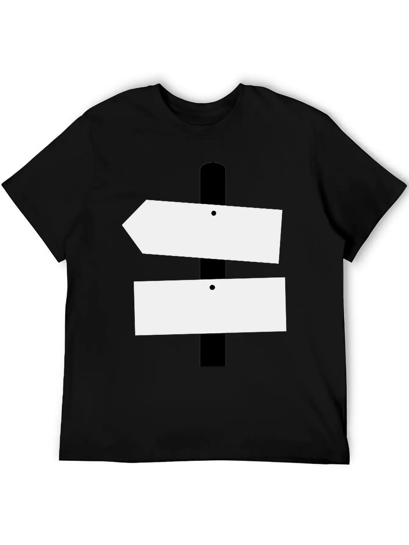 Road Sign Breathable Graphic T-Shirt – Perfect For Casual Days
