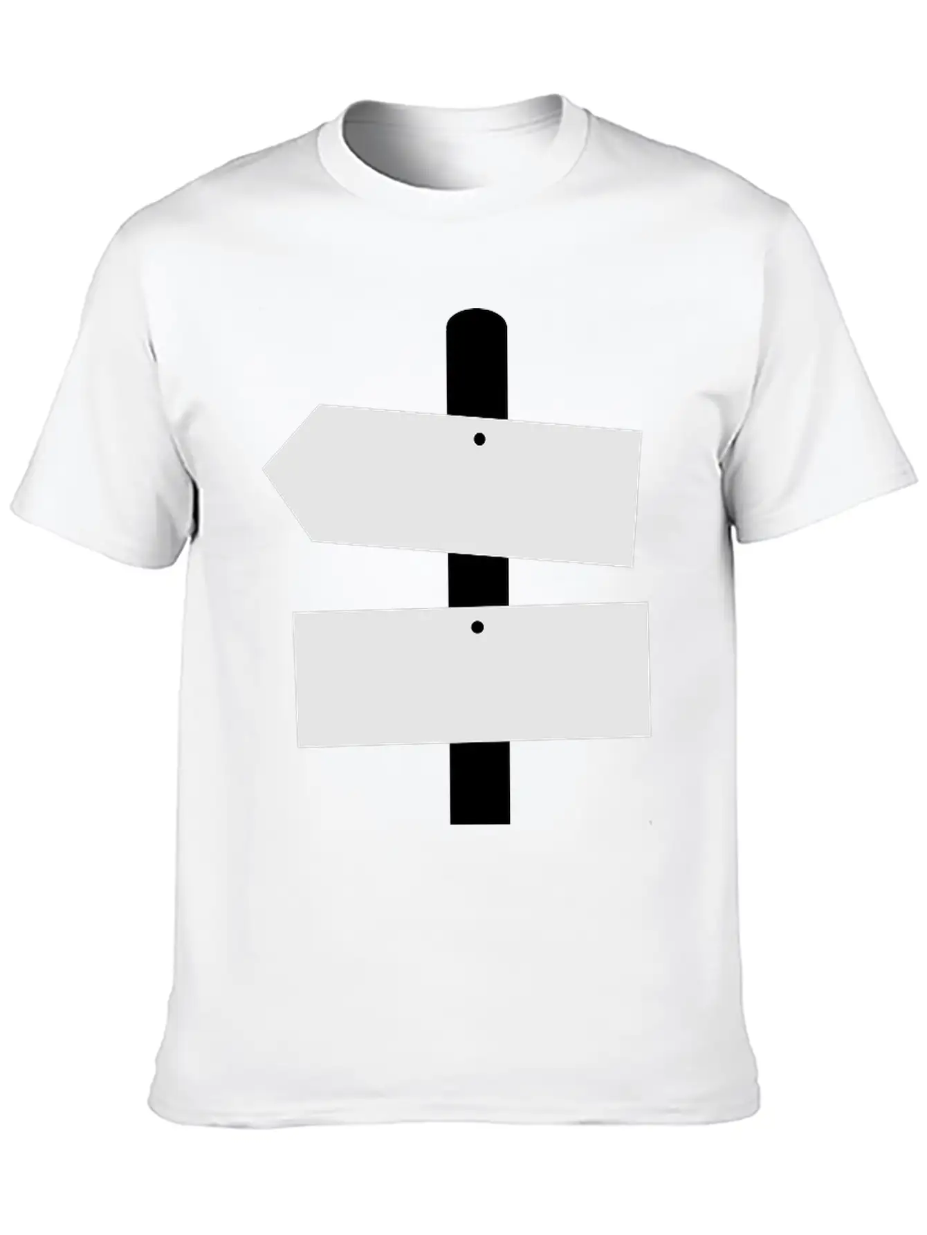 Road Sign Breathable Graphic T-Shirt – Perfect For Casual Days