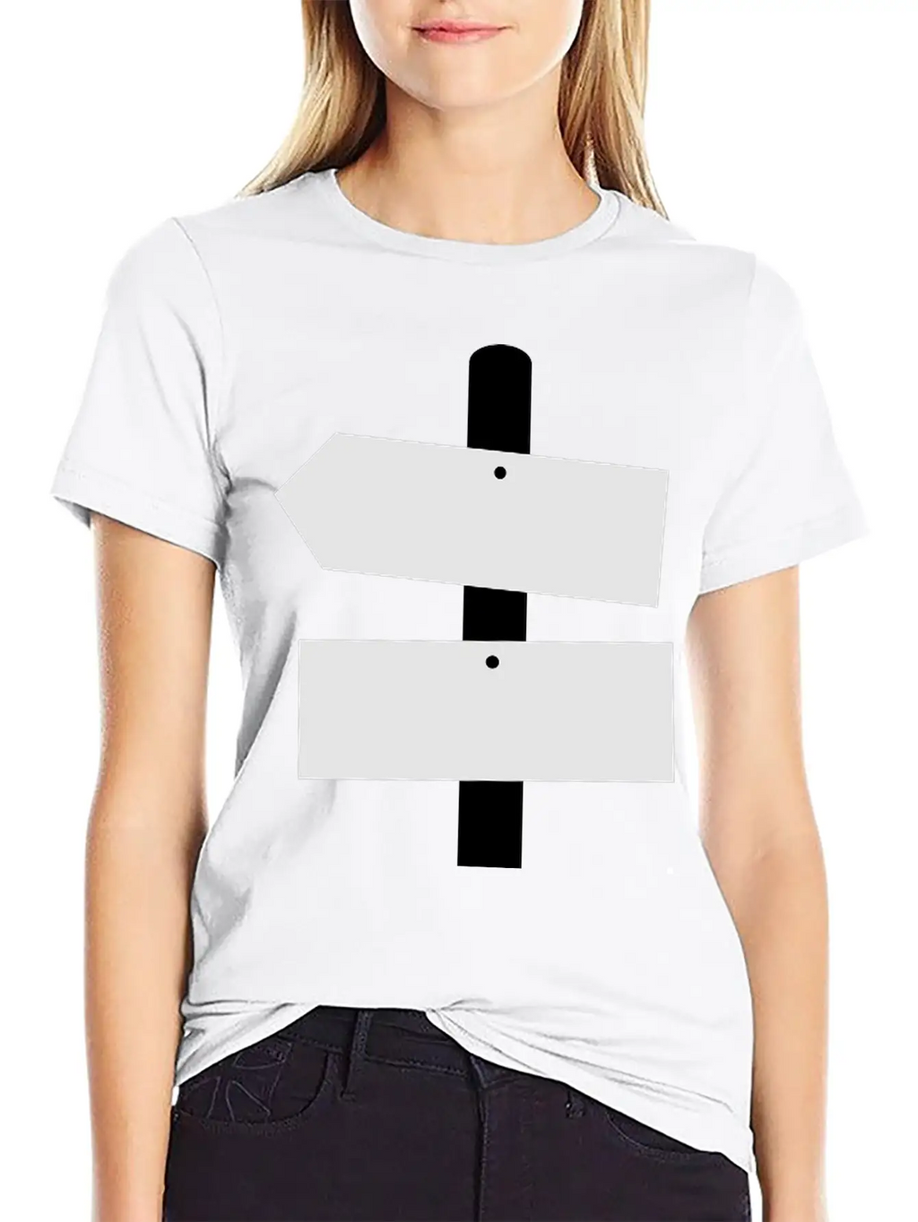 Road Sign Breathable Graphic T-Shirt – Perfect For Casual Days