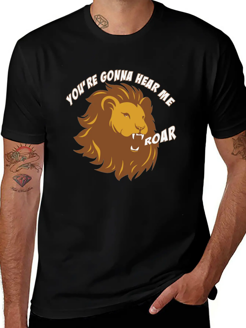 Roar Classic Cotton Tee – Unisex Comfort For Any Season