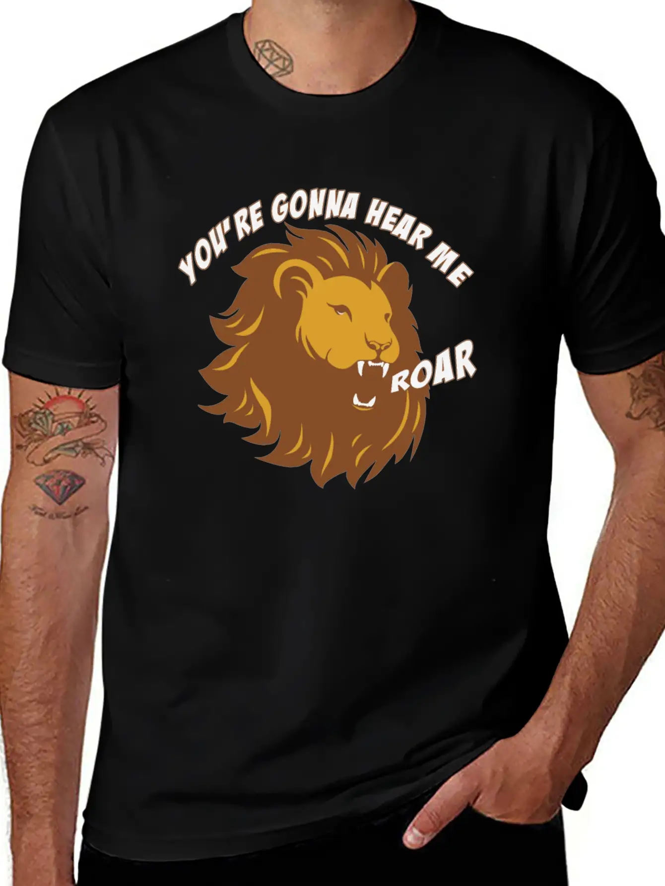 Roar Classic Cotton Tee – Unisex Comfort For Any Season