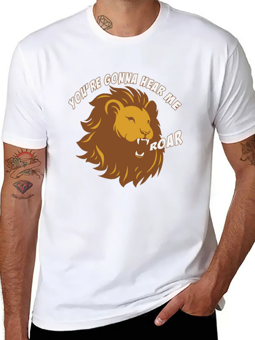 Roar Classic Cotton Tee – Unisex Comfort For Any Season