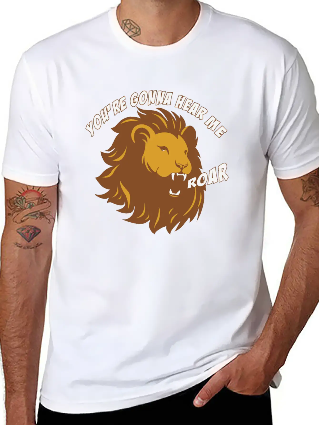 Roar Classic Cotton Tee – Unisex Comfort For Any Season