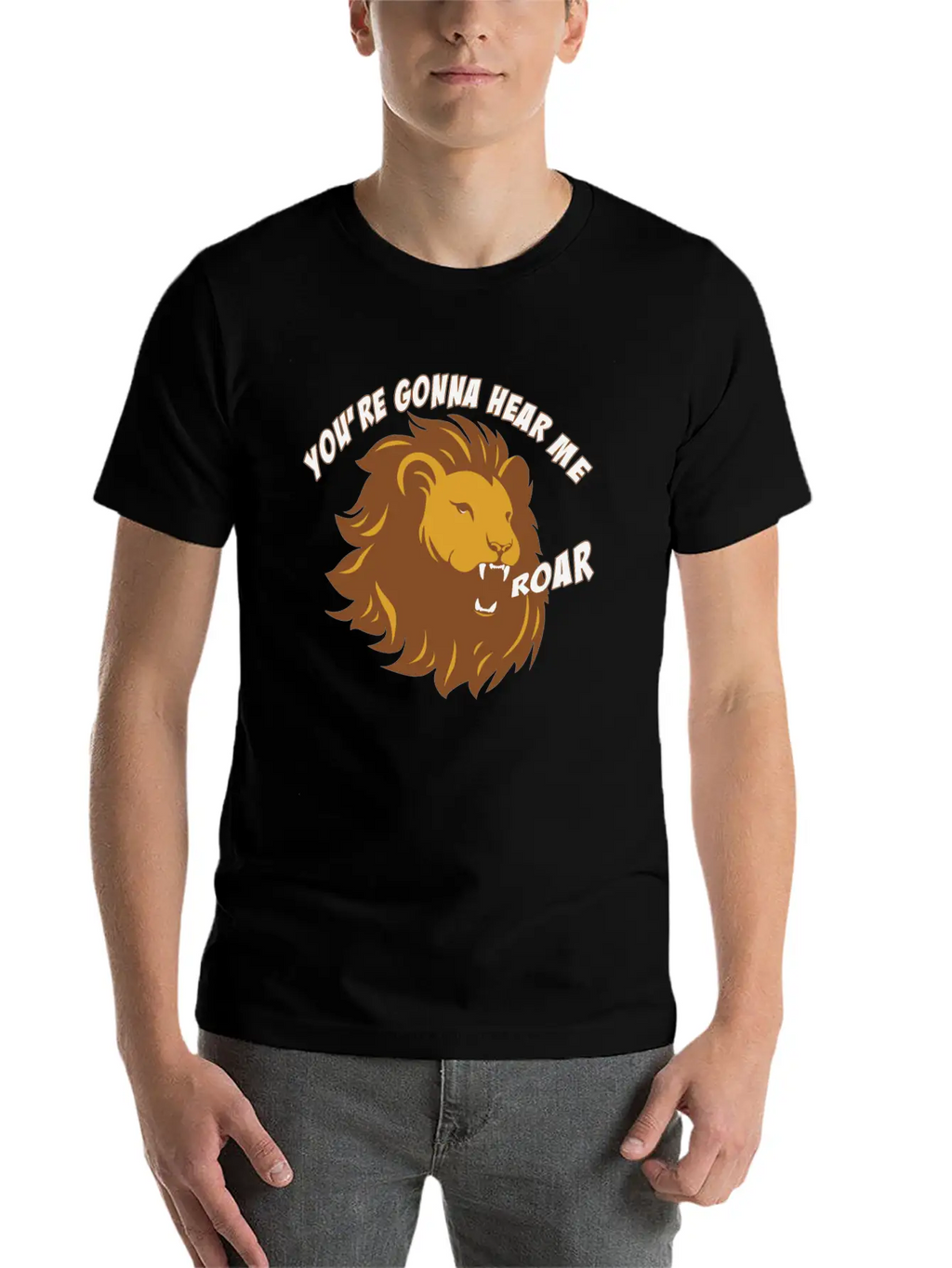 Roar Classic Cotton Tee – Unisex Comfort For Any Season