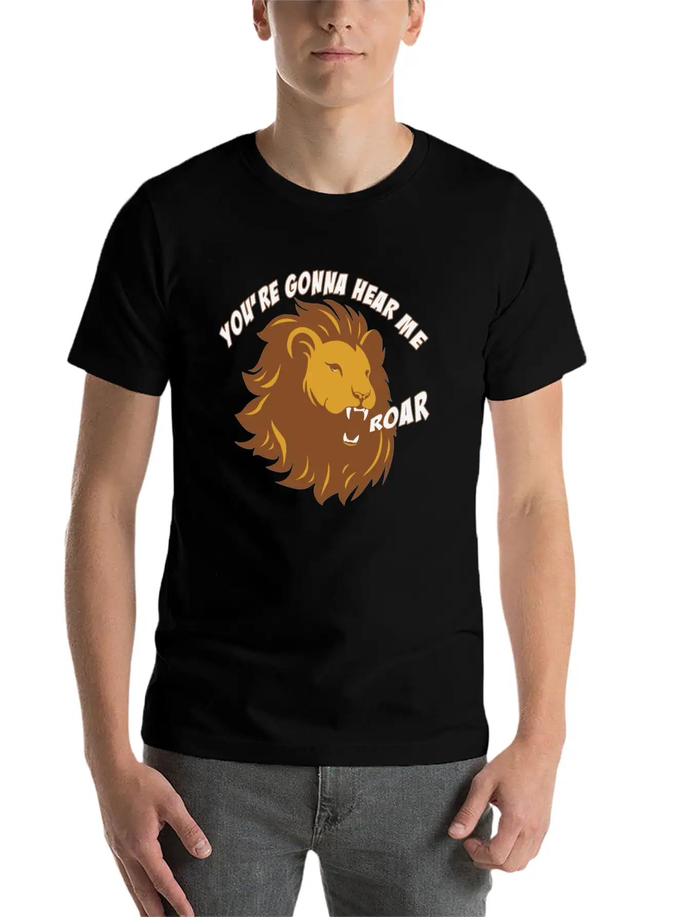 Roar Classic Cotton Tee – Unisex Comfort For Any Season