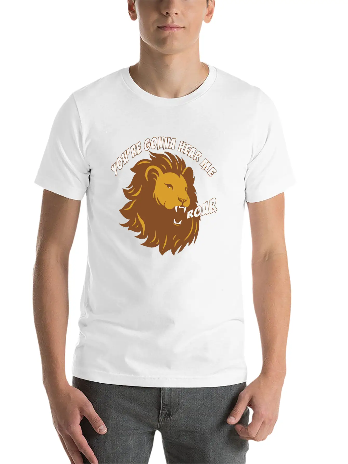 Roar Classic Cotton Tee – Unisex Comfort For Any Season