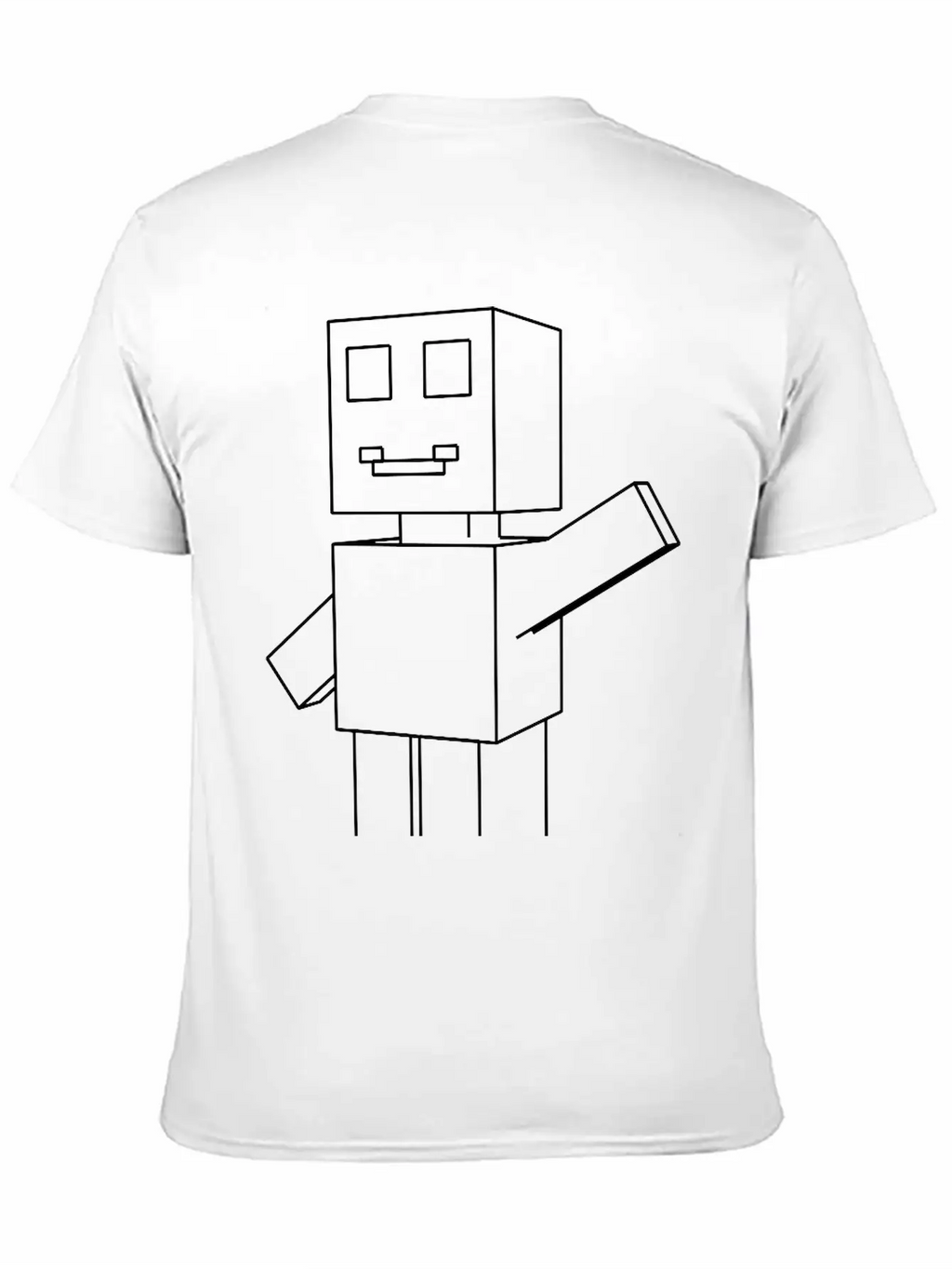 Roboman Hand Up Relaxed Everyday Tee – Lightweight And Durable Cotton