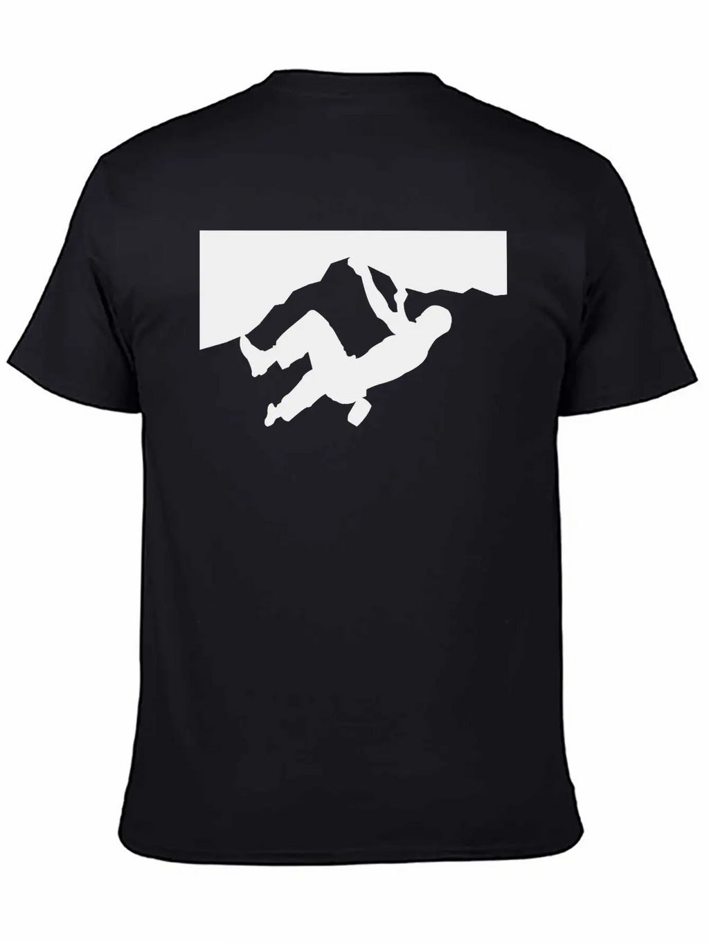 Rock Climbing Silhoeutte Timeless Short Sleeve Tee – Comfy And Minimalist Design