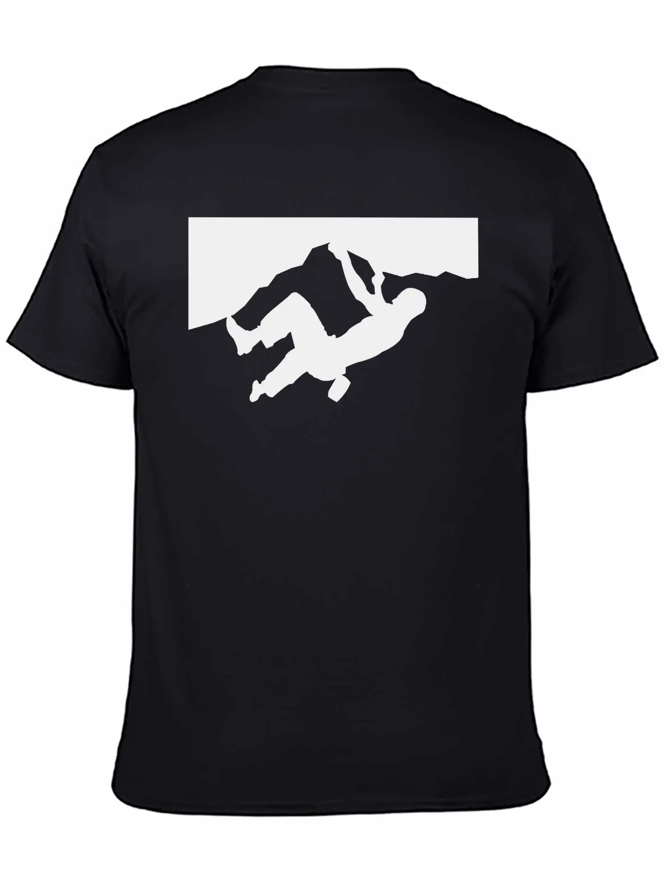 Rock Climbing Silhoeutte Timeless Short Sleeve Tee – Comfy And Minimalist Design