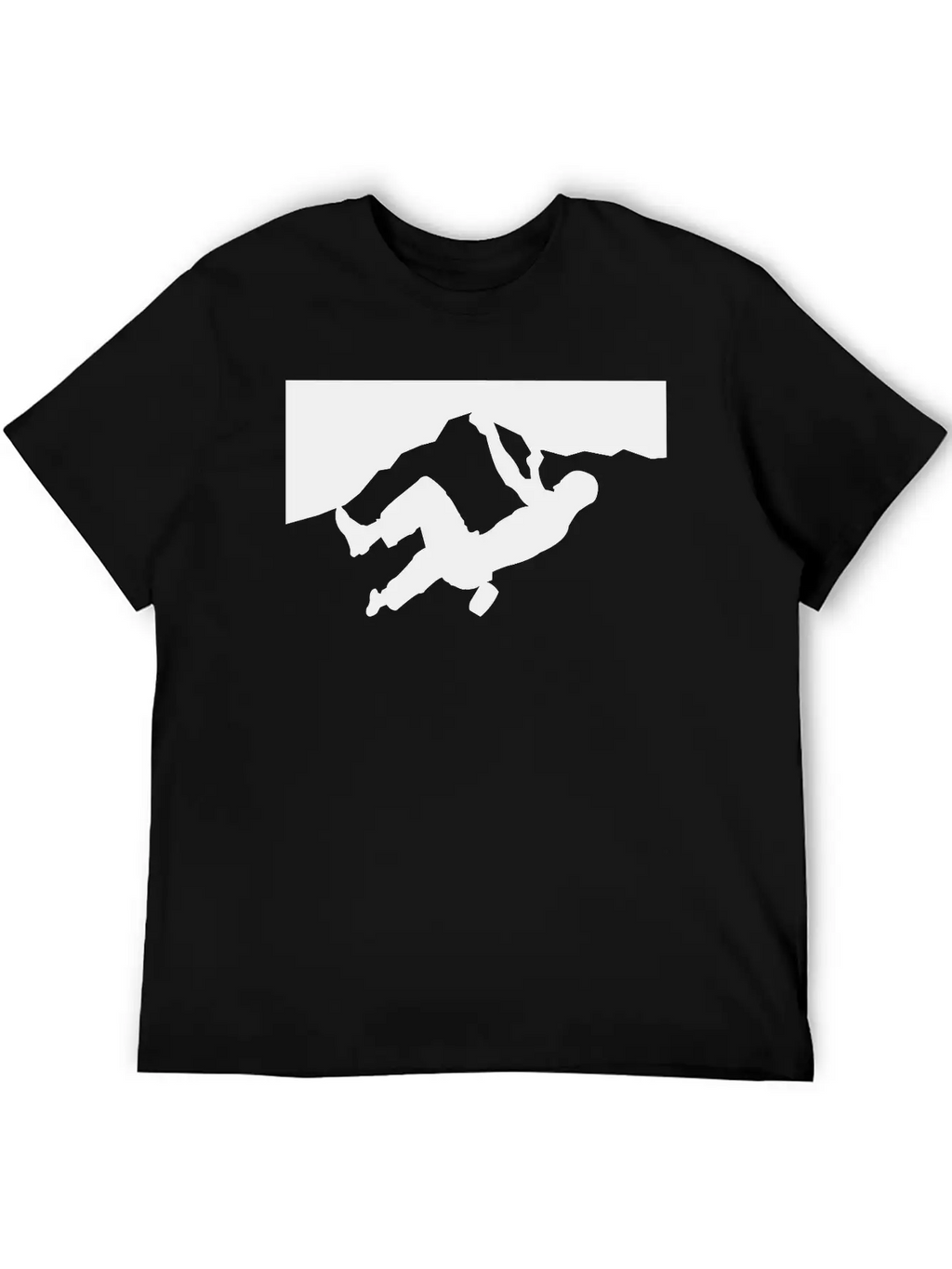 Rock Climbing Silhoeutte Timeless Short Sleeve Tee – Comfy And Minimalist Design