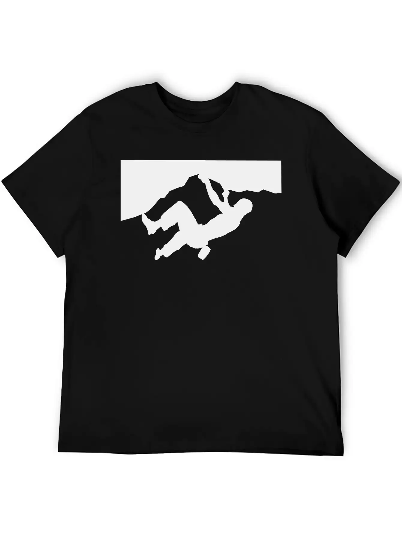 Rock Climbing Silhoeutte Timeless Short Sleeve Tee – Comfy And Minimalist Design