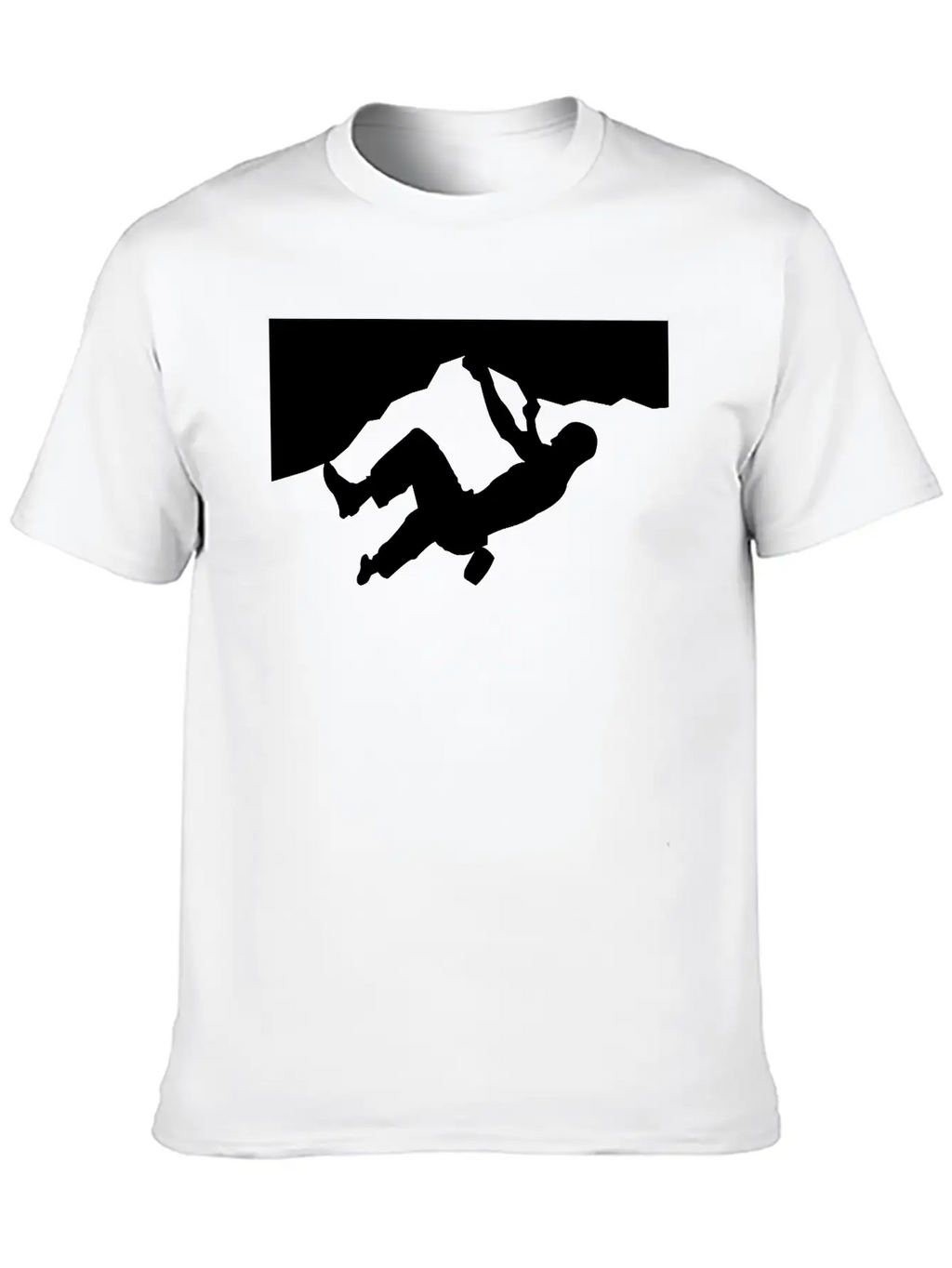 Rock Climbing Silhoeutte Timeless Short Sleeve Tee – Comfy And Minimalist Design