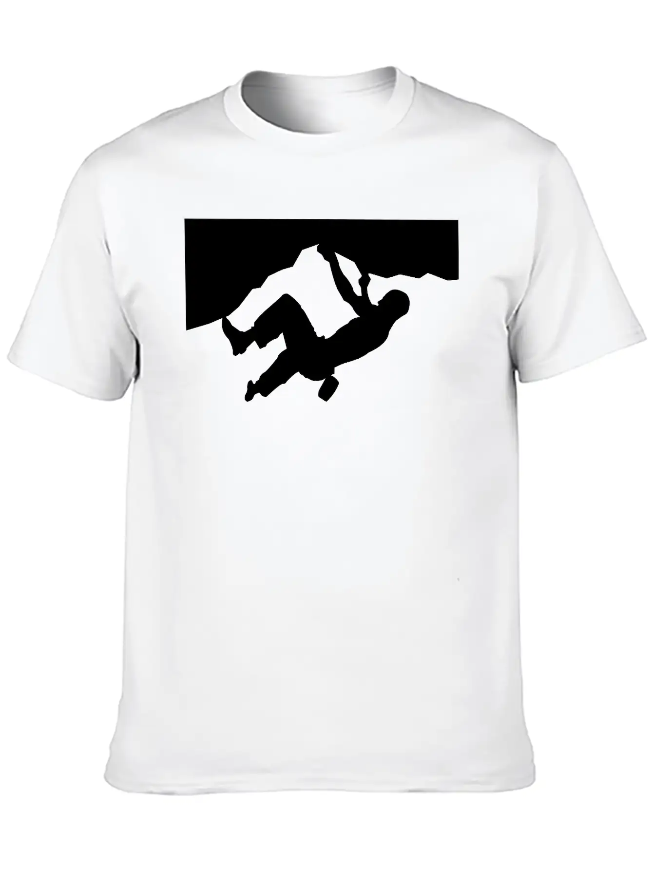 Rock Climbing Silhoeutte Timeless Short Sleeve Tee – Comfy And Minimalist Design