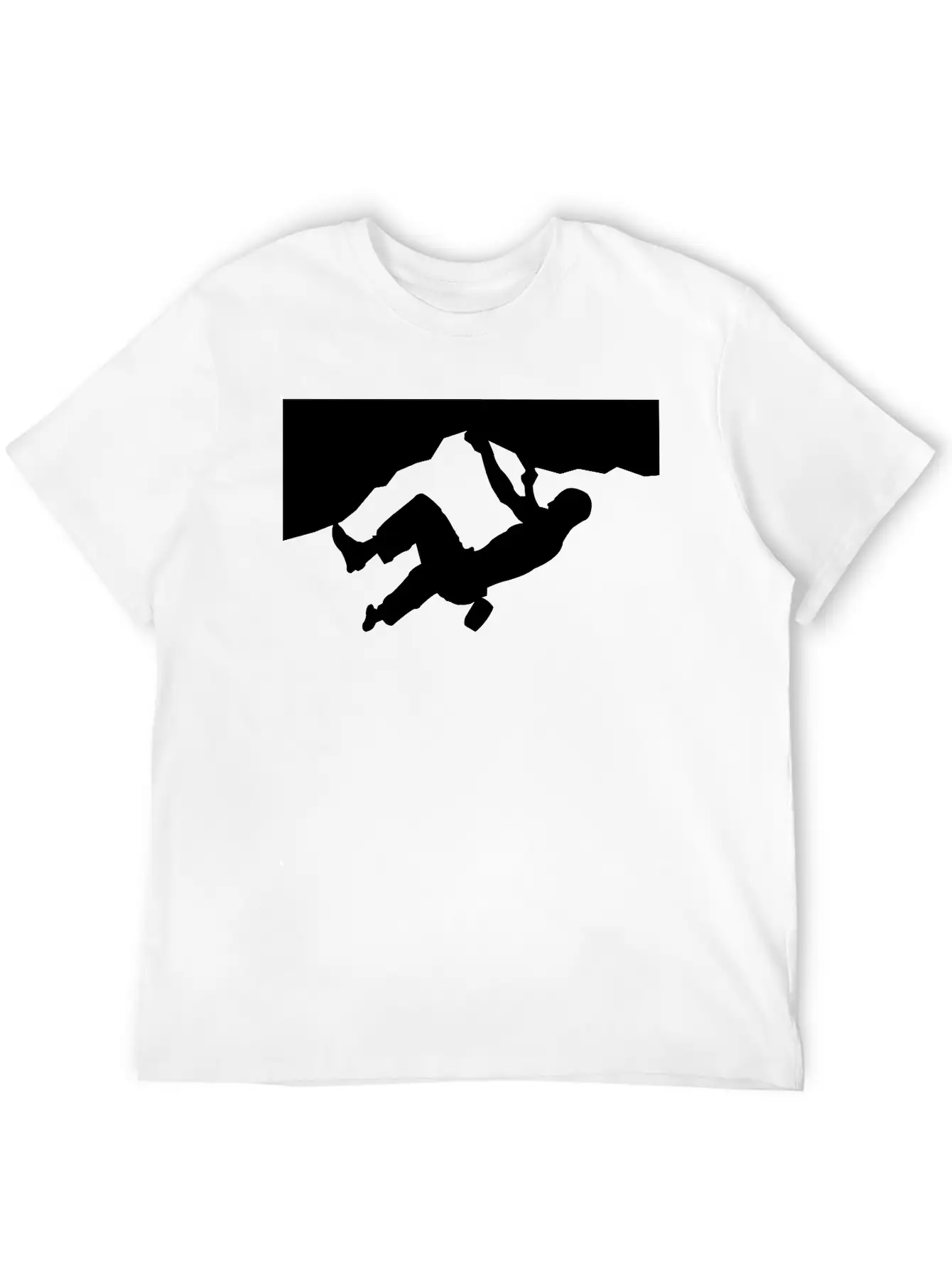 Rock Climbing Silhoeutte Timeless Short Sleeve Tee – Comfy And Minimalist Design