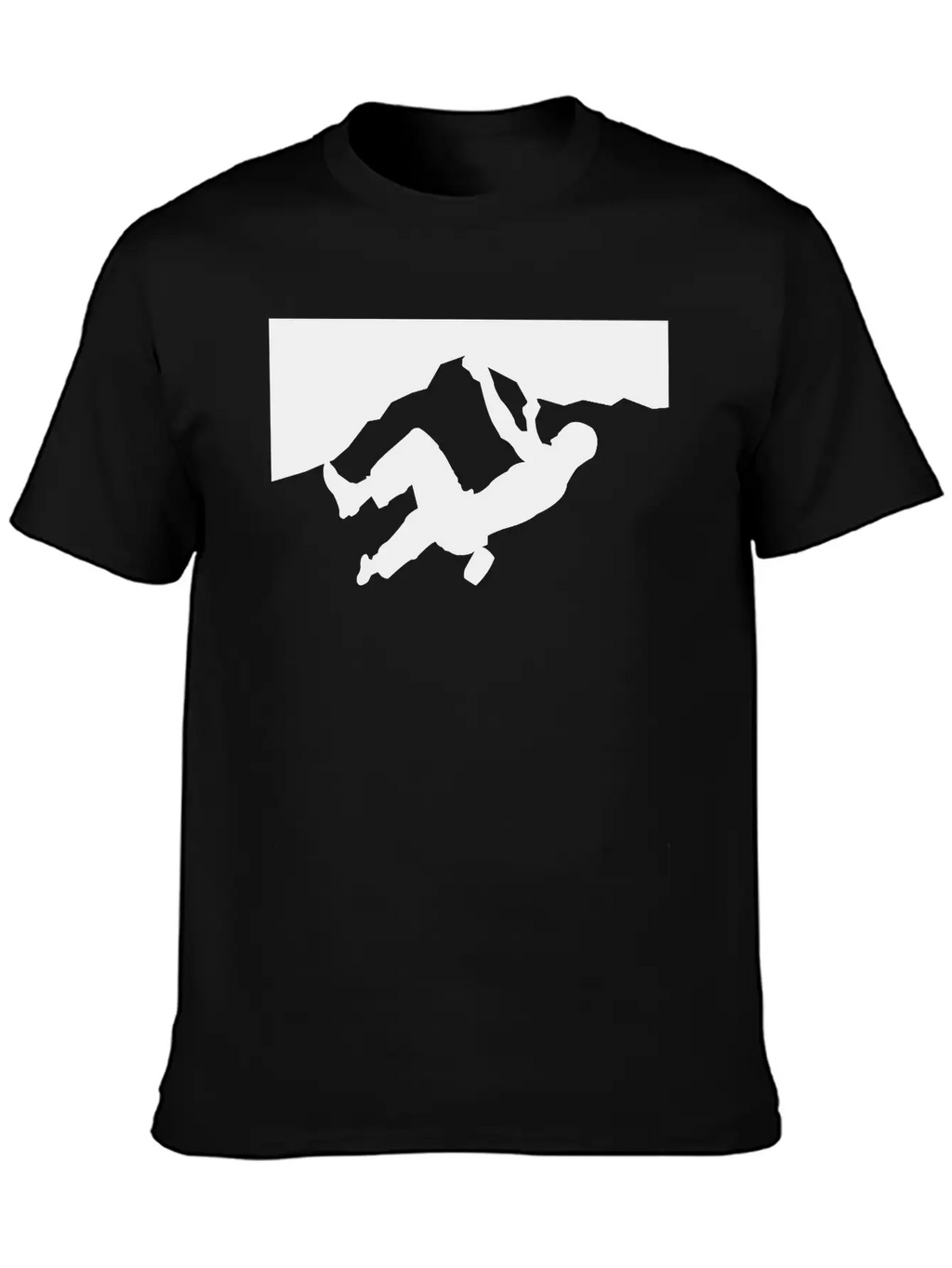 Rock Climbing Silhoeutte Timeless Short Sleeve Tee – Comfy And Minimalist Design