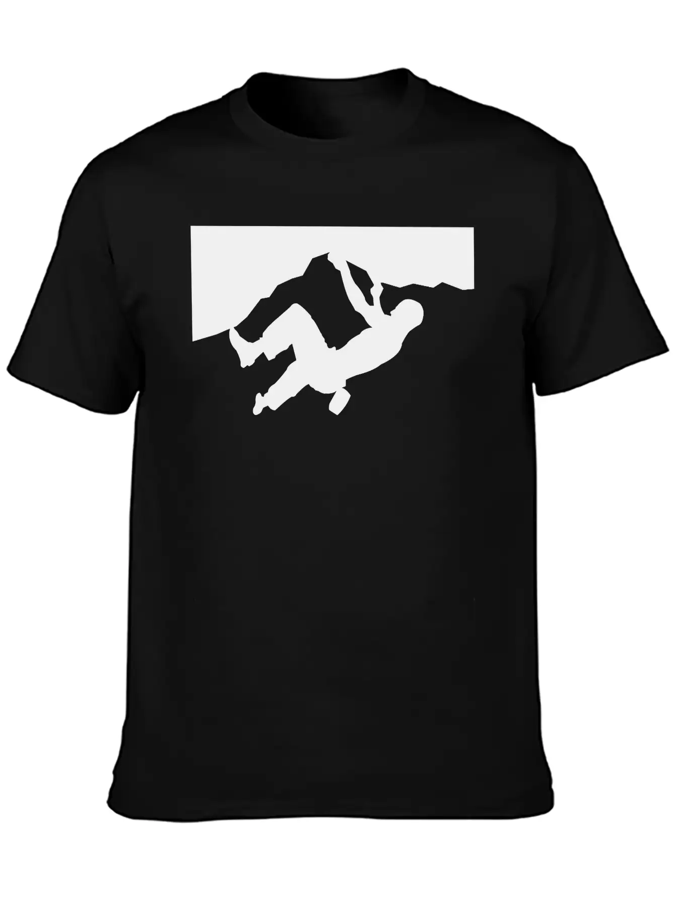 Rock Climbing Silhoeutte Timeless Short Sleeve Tee – Comfy And Minimalist Design