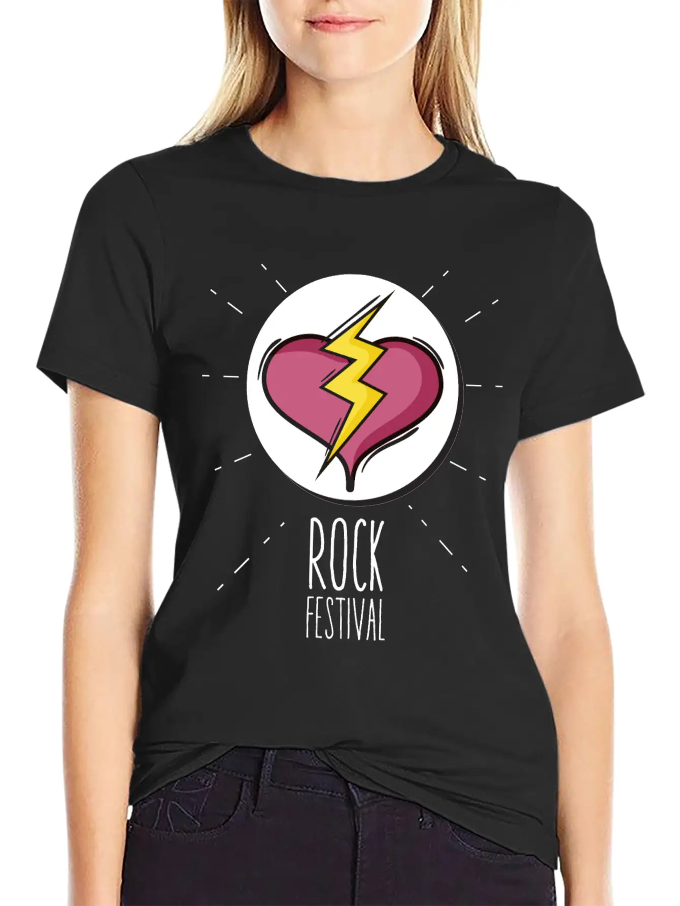 Rock Festival Basic Graphic T-Shirt – Daily Comfort In Soft Cotton