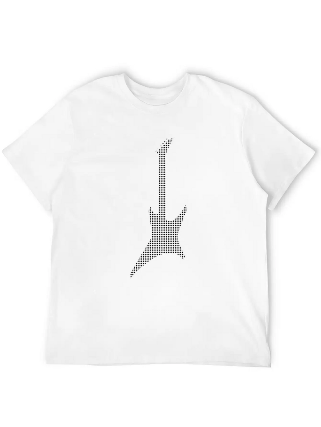 Rock Guitar Unisex Casual T-Shirt – Clean Design For Daily Comfort