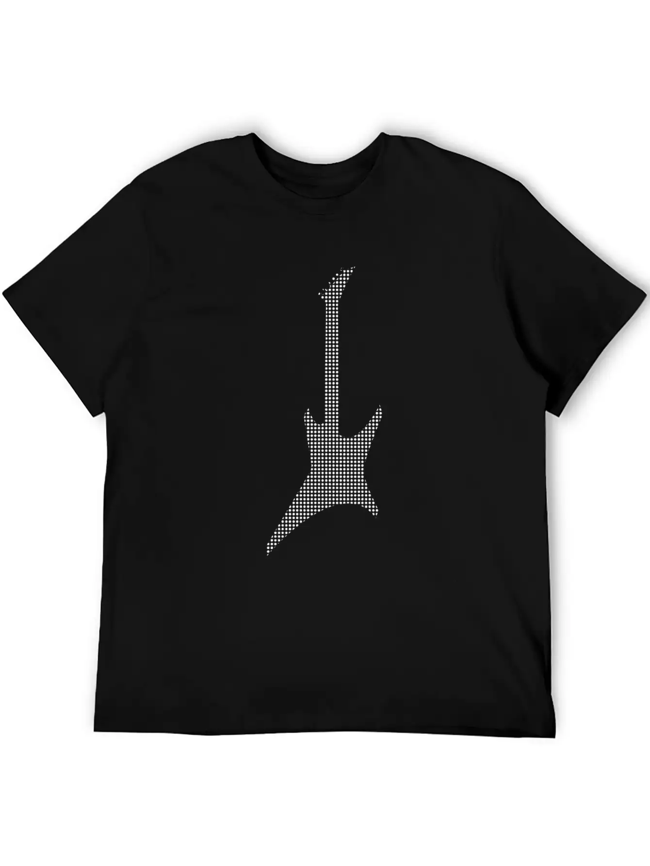 Rock Guitar Unisex Casual T-Shirt – Clean Design For Daily Comfort