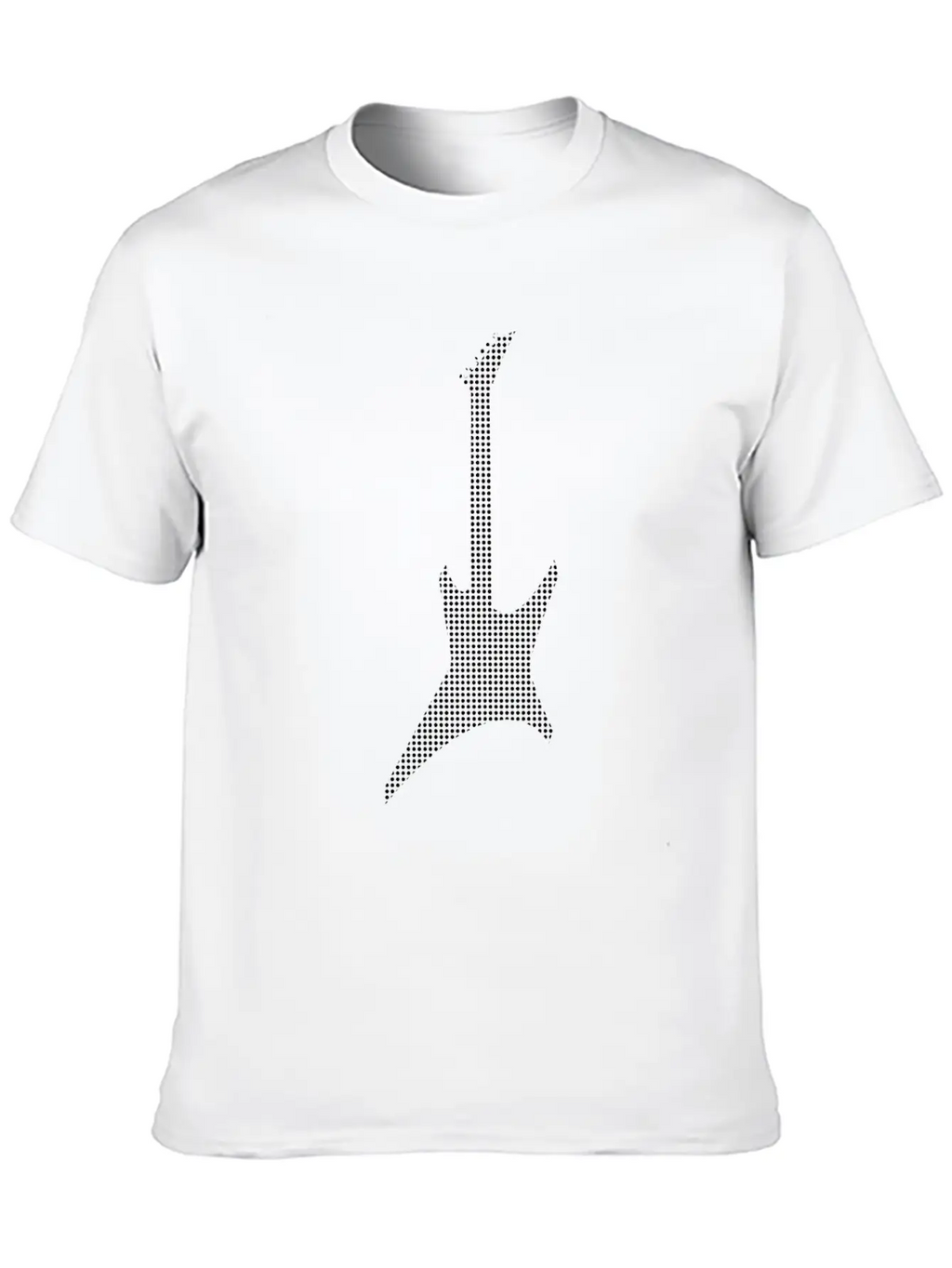 Rock Guitar Unisex Casual T-Shirt – Clean Design For Daily Comfort