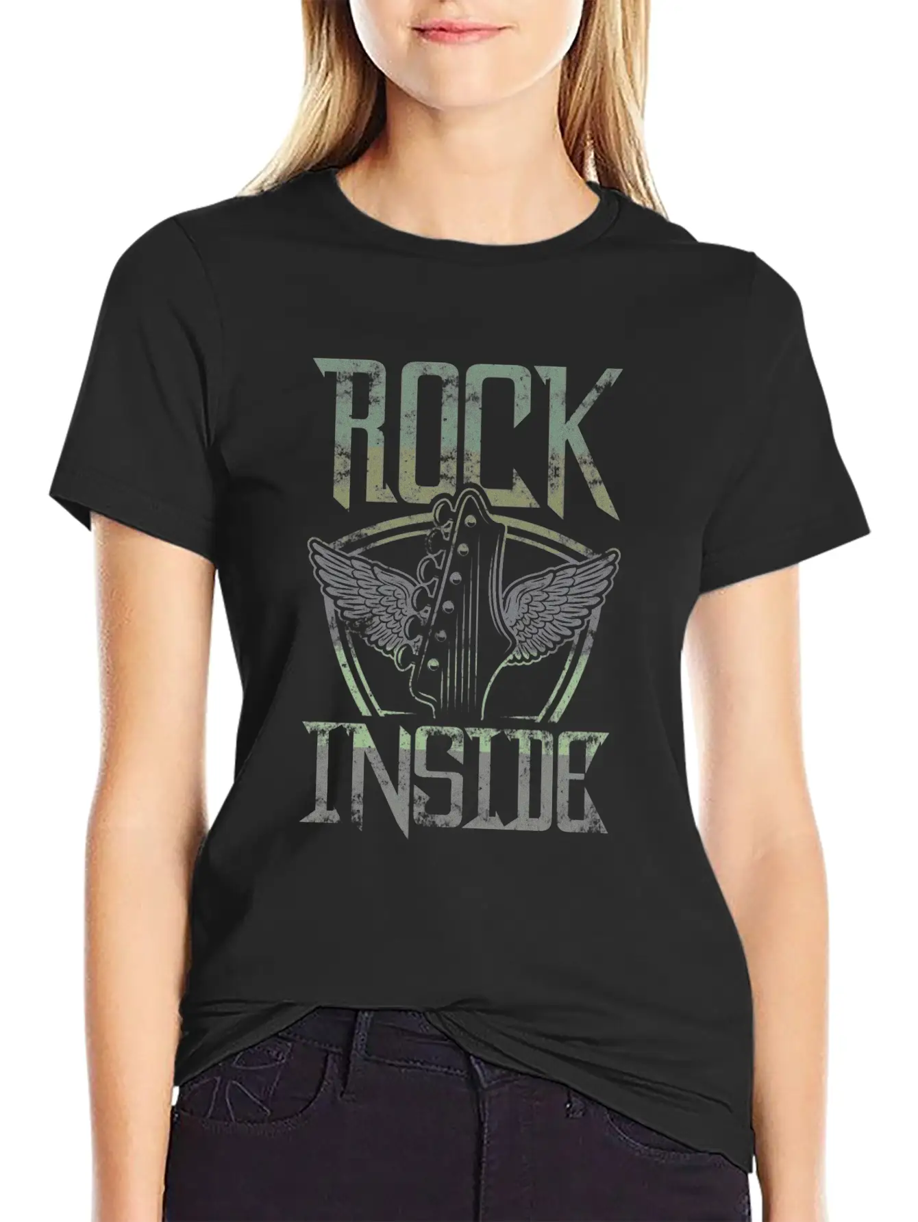 Rock Inside Lets Rock Legend Rock And Roll Music Classic Cotton Tee – Unisex Comfort For Any Season