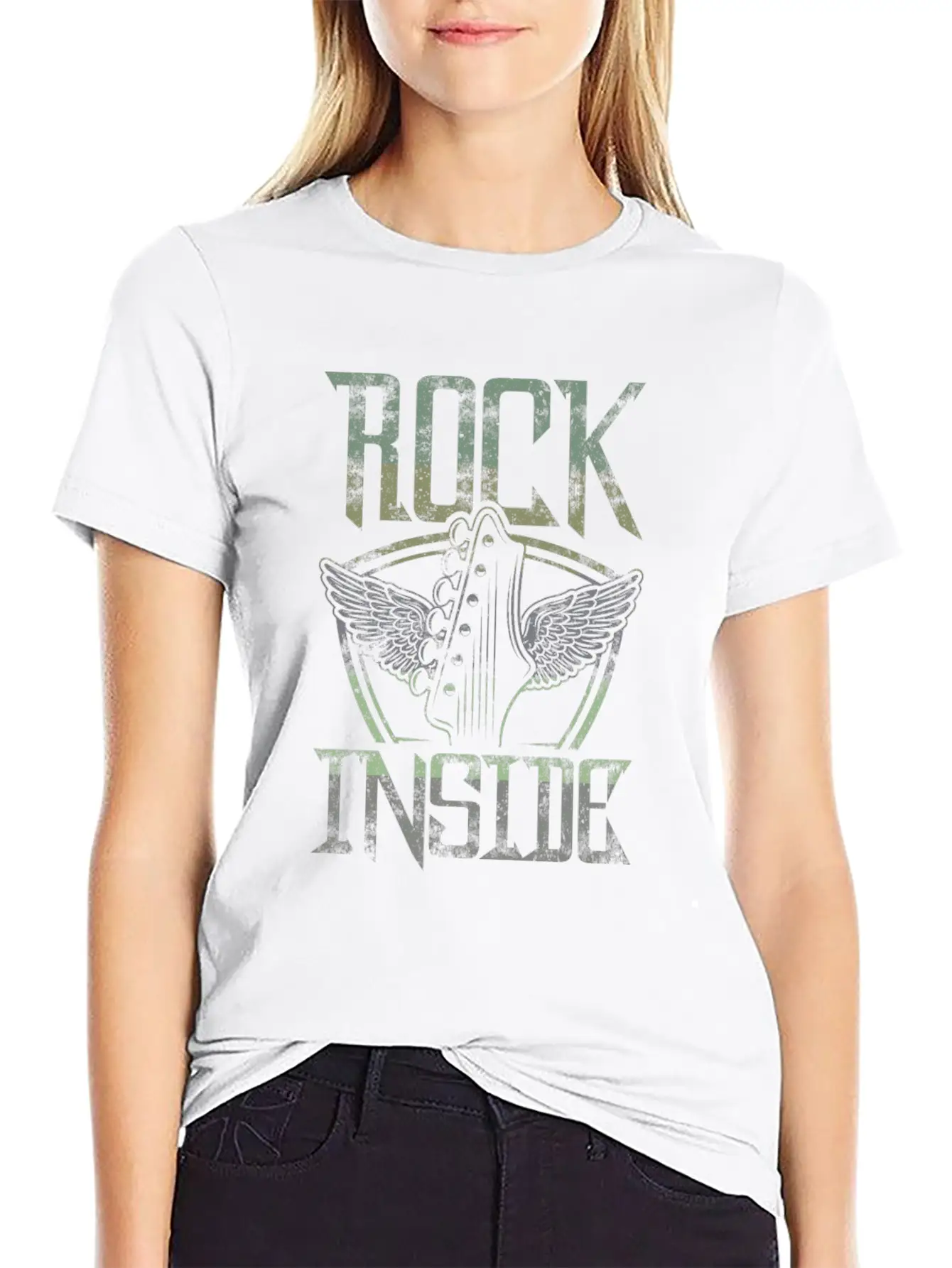 Rock Inside Lets Rock Legend Rock And Roll Music Classic Cotton Tee – Unisex Comfort For Any Season