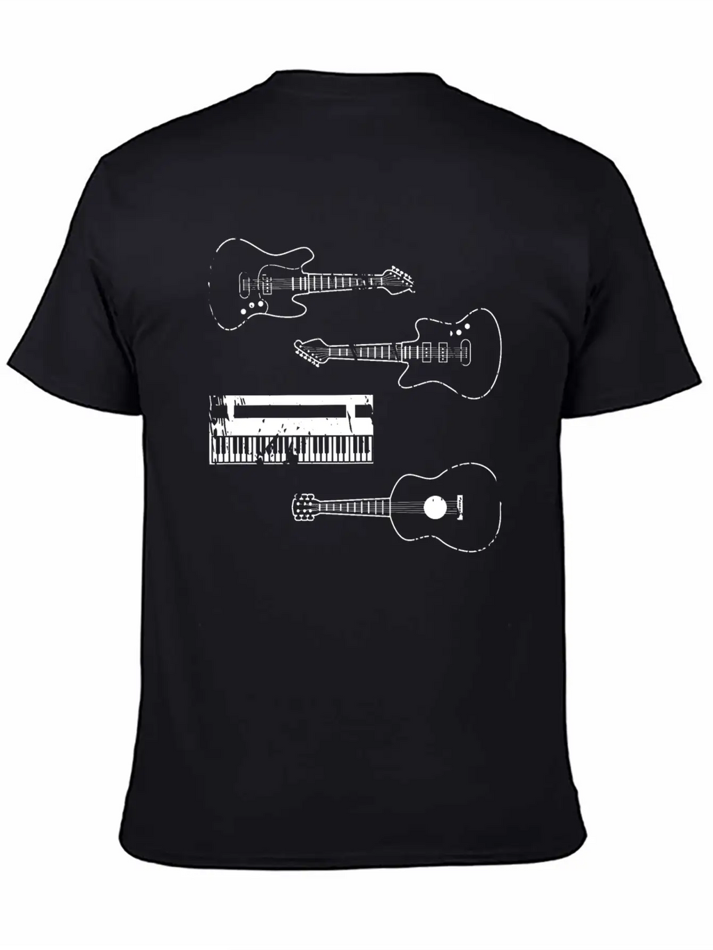 Rock Music Basic Graphic T-Shirt – Daily Comfort In Soft Cotton