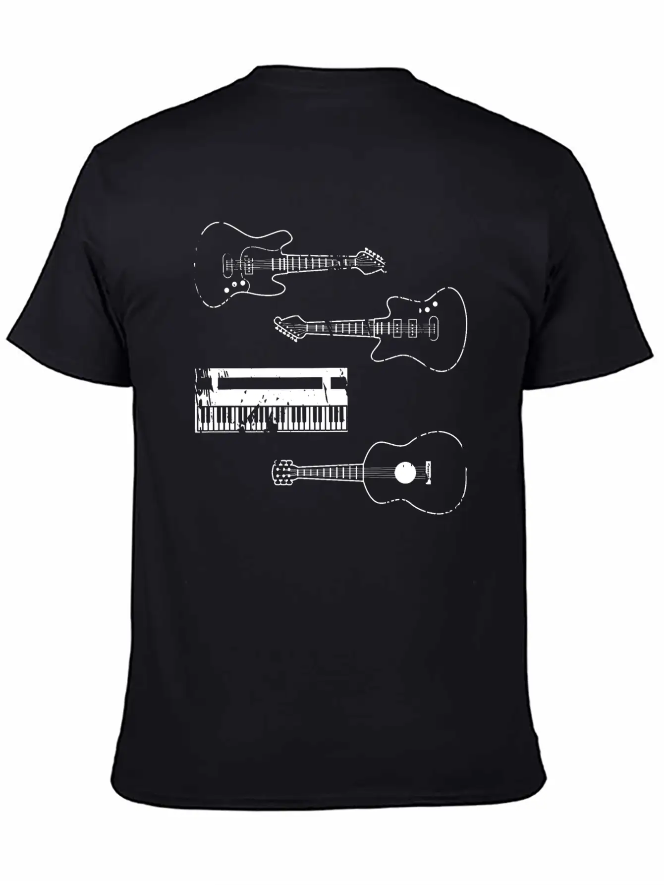 Rock Music Basic Graphic T-Shirt – Daily Comfort In Soft Cotton