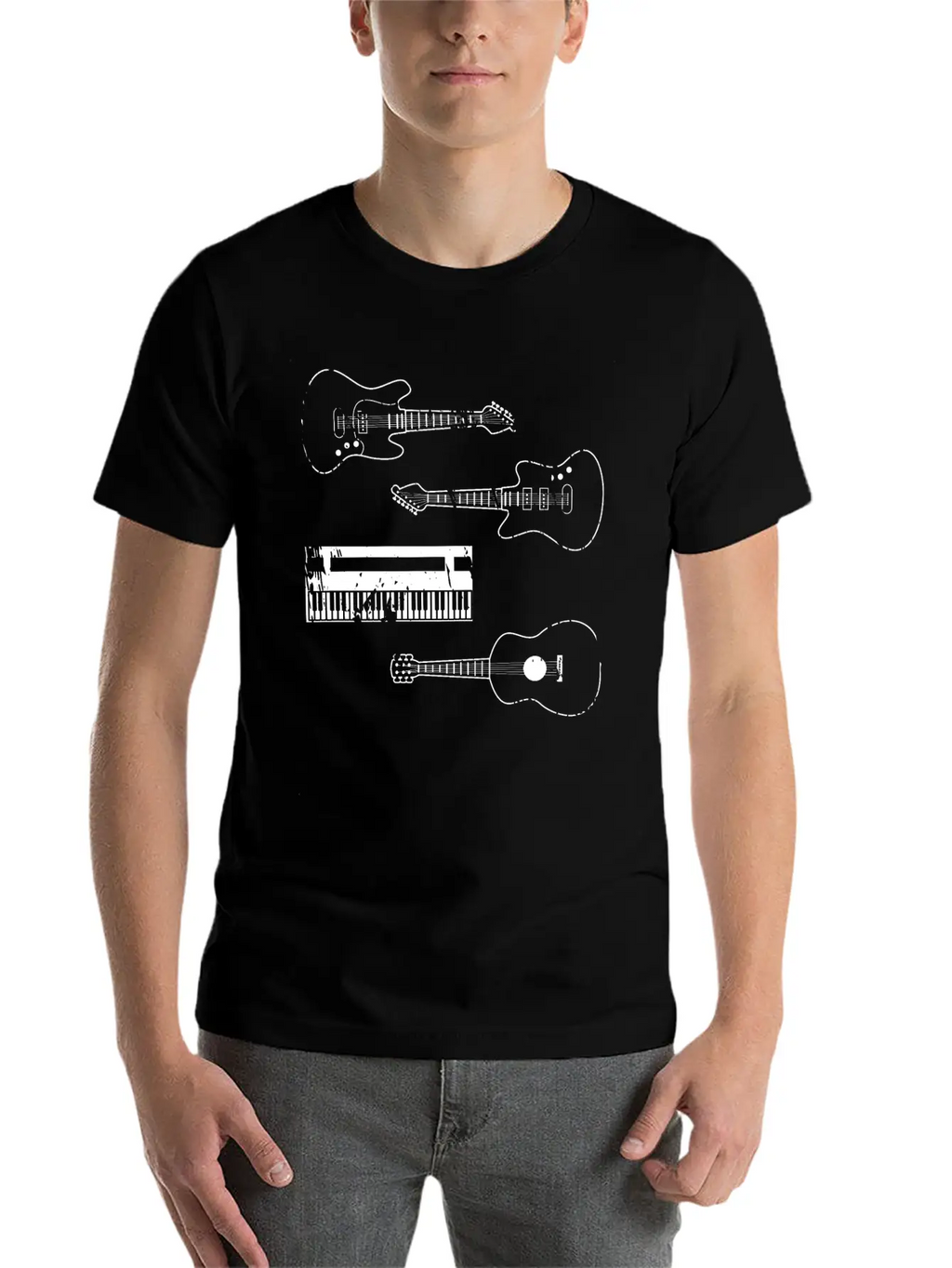 Rock Music Basic Graphic T-Shirt – Daily Comfort In Soft Cotton