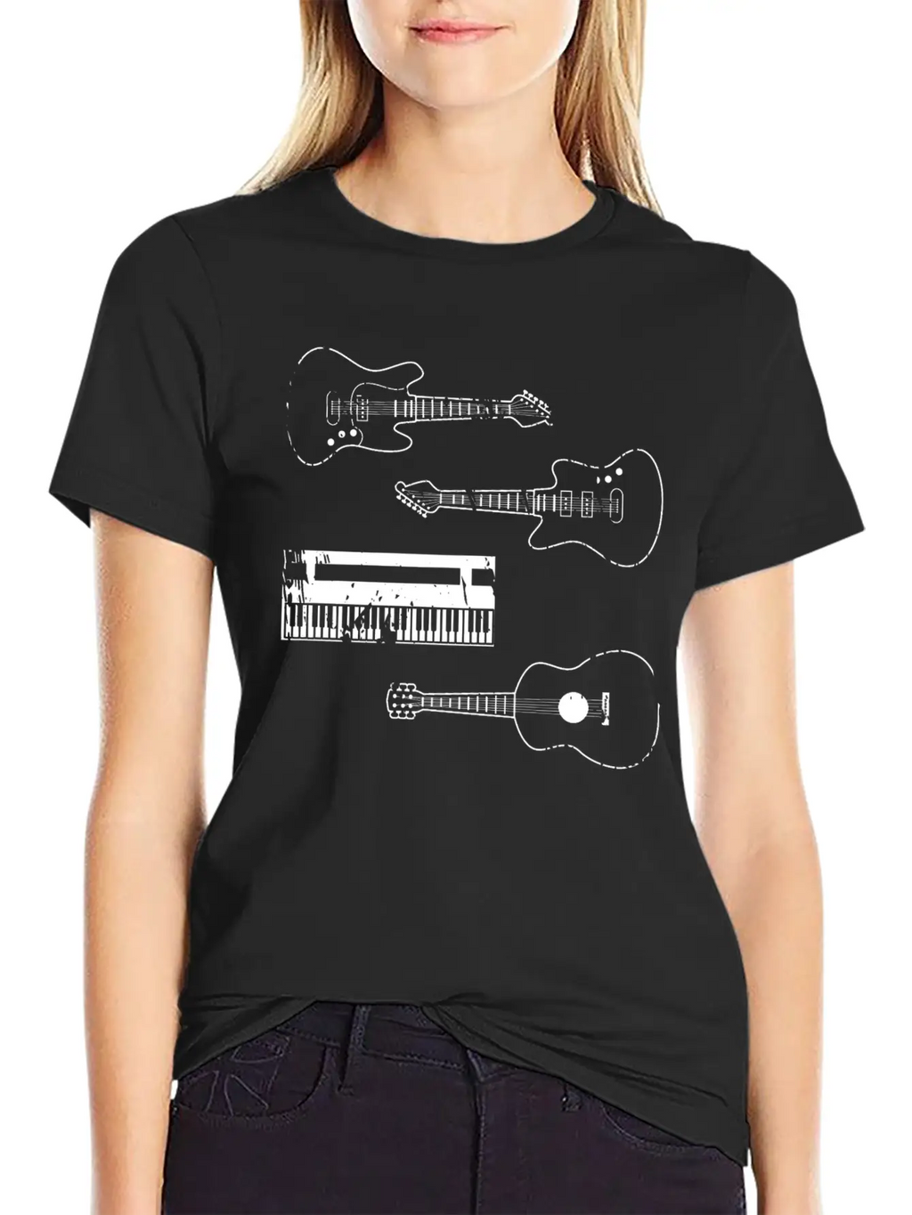 Rock Music Basic Graphic T-Shirt – Daily Comfort In Soft Cotton