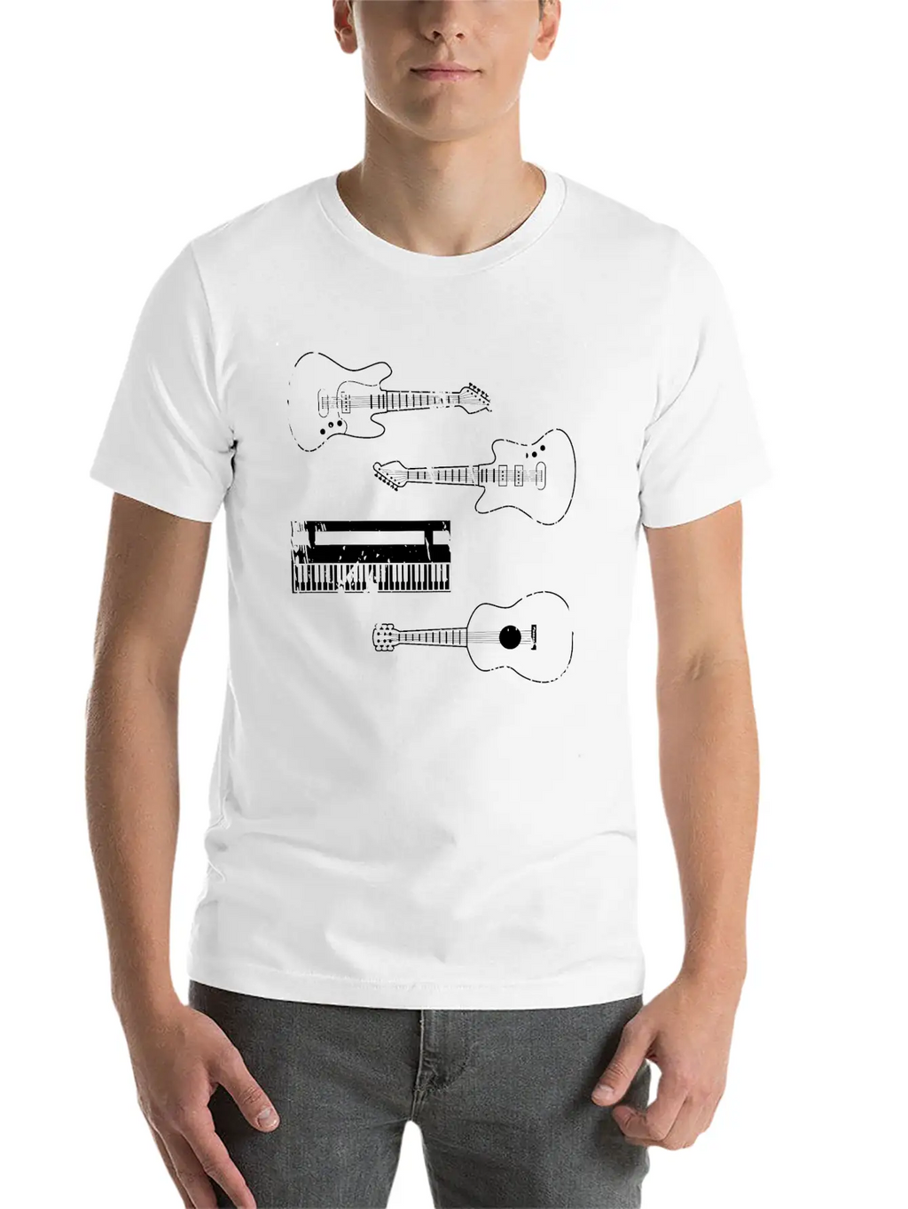 Rock Music Basic Graphic T-Shirt – Daily Comfort In Soft Cotton