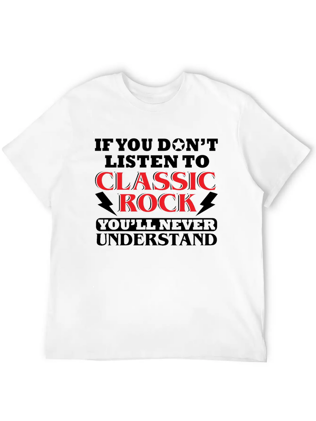 Rock Music Classic Cotton Tee – Unisex Comfort For Any Season