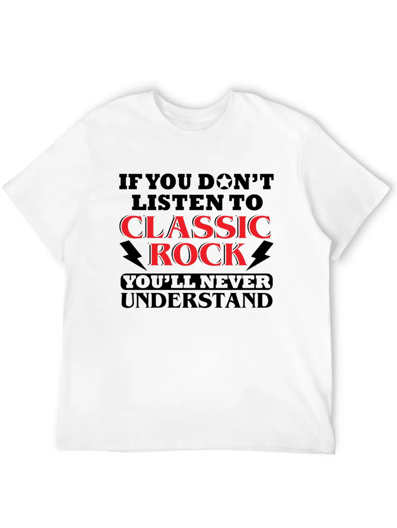 Rock Music Classic Cotton Tee – Unisex Comfort For Any Season