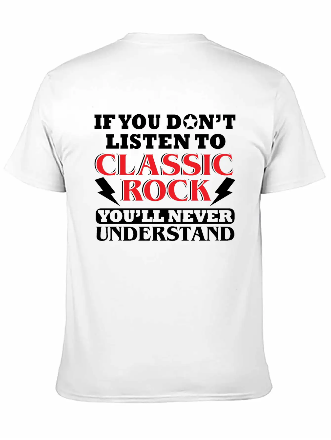 Rock Music Classic Cotton Tee – Unisex Comfort For Any Season