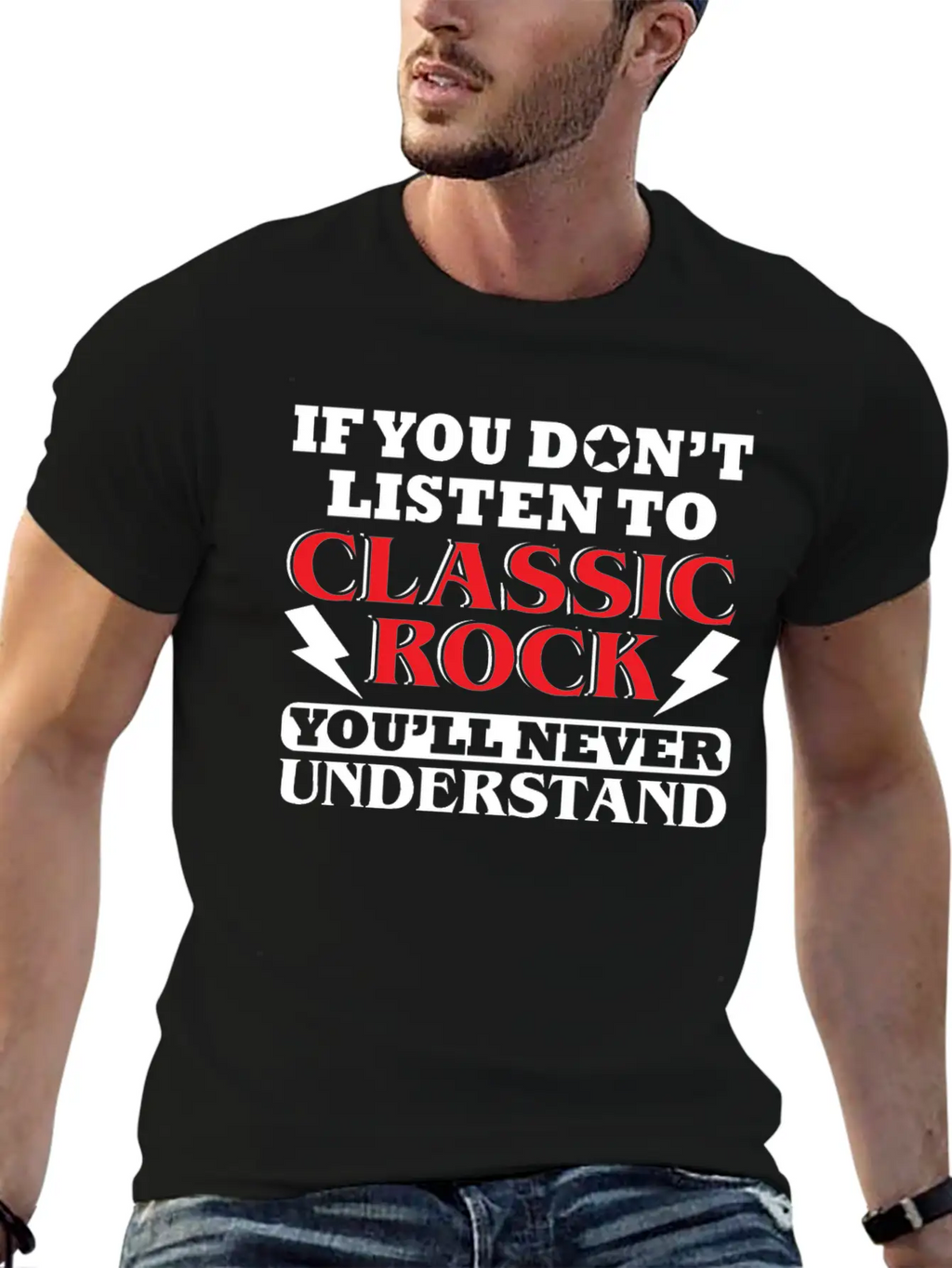 Rock Music Classic Cotton Tee – Unisex Comfort For Any Season