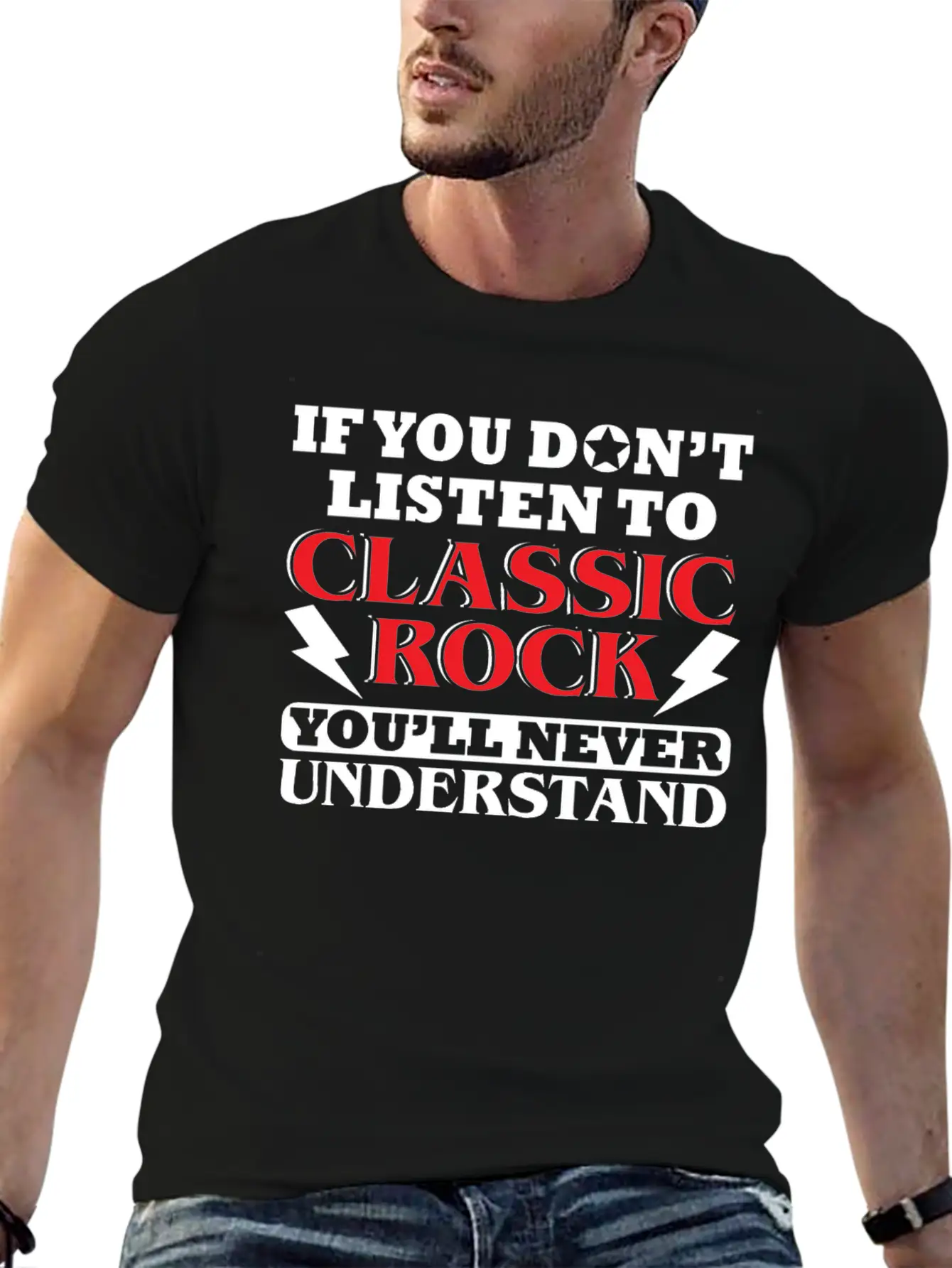 Rock Music Classic Cotton Tee – Unisex Comfort For Any Season