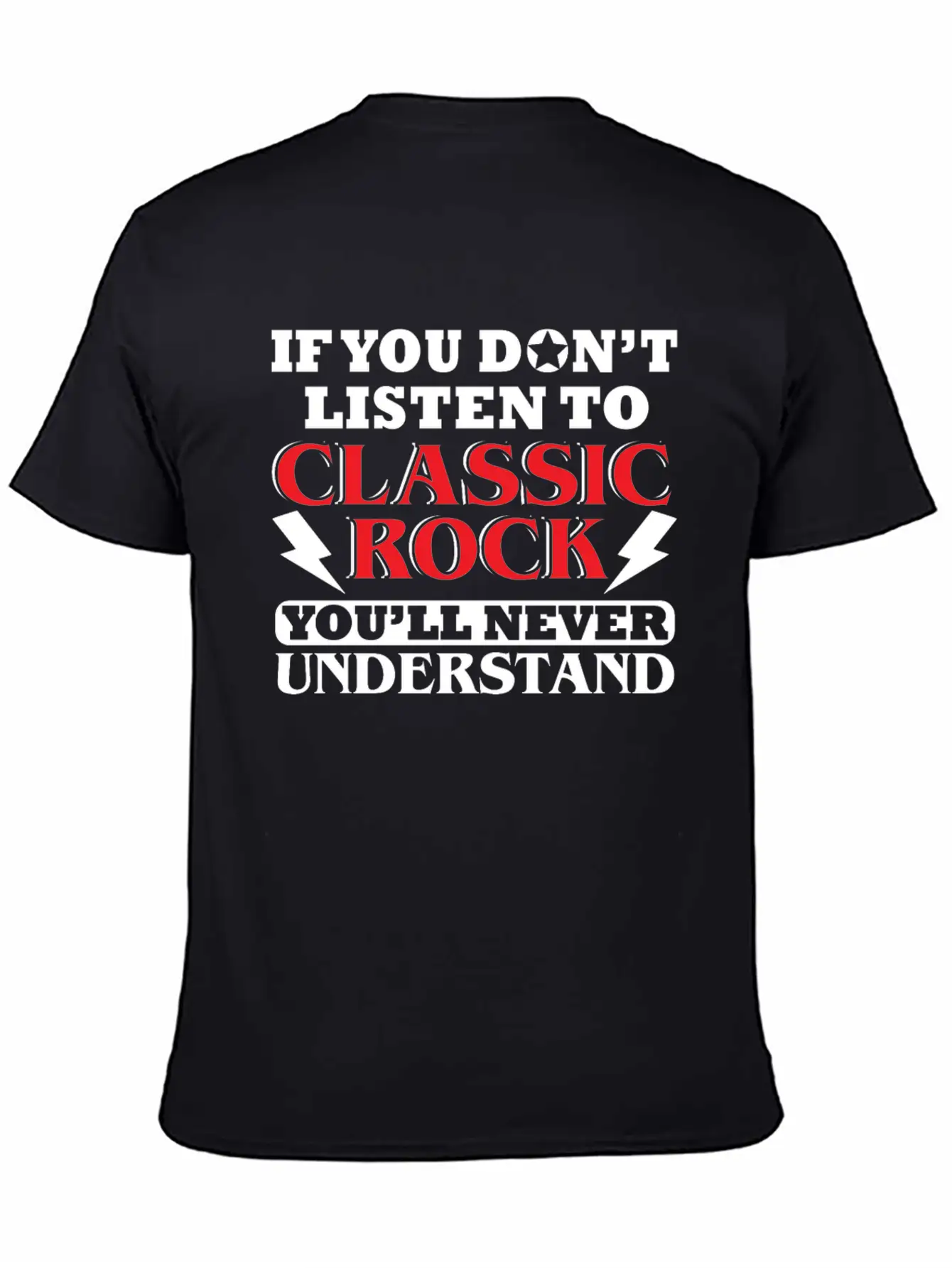 Rock Music Classic Cotton Tee – Unisex Comfort For Any Season