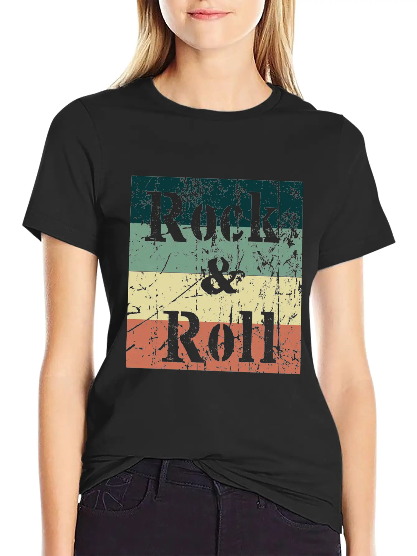 Rock N Roll Gift | Musician Festival Concert Unisex Casual T-Shirt – Clean Design For Daily Comfort