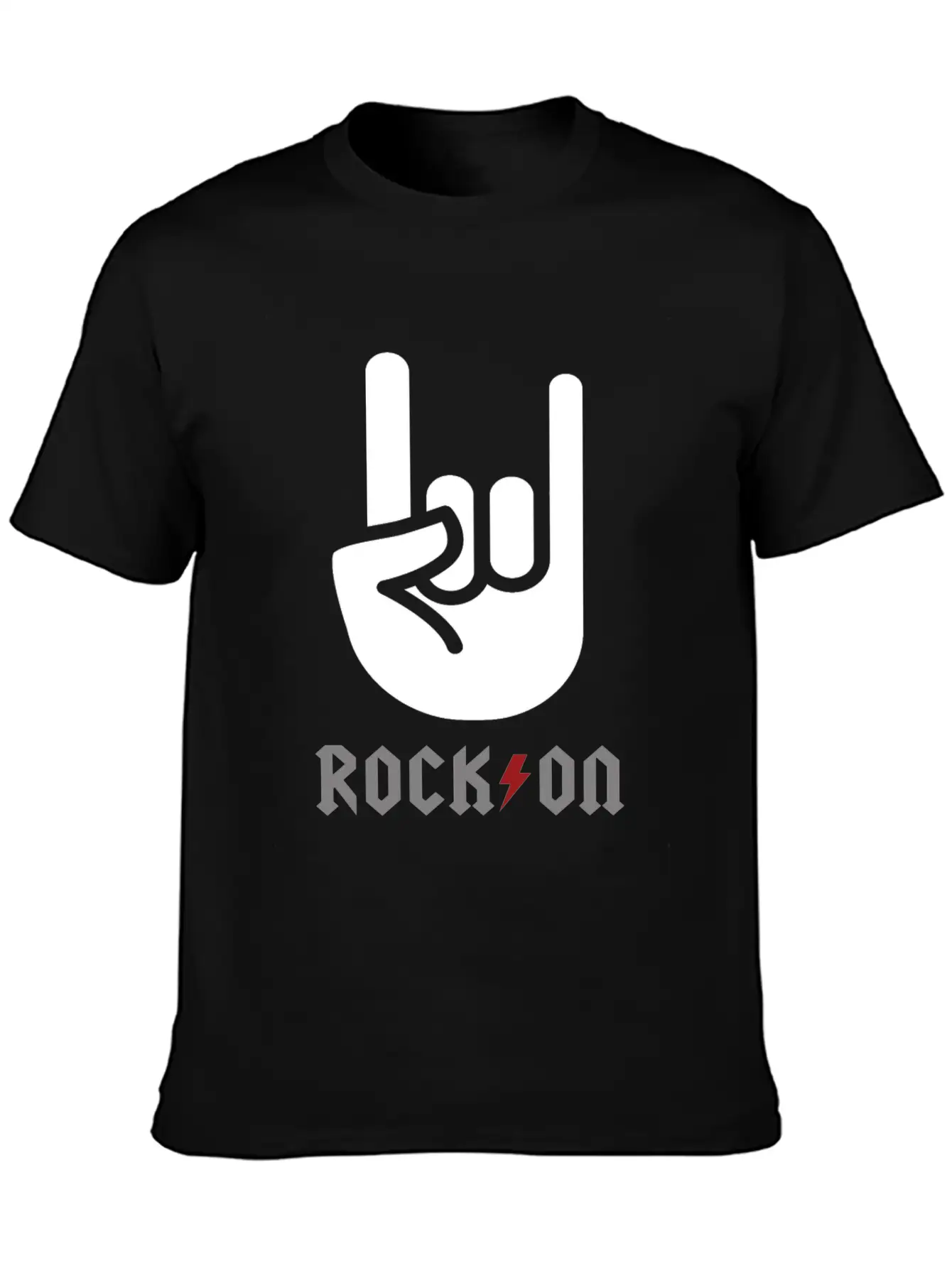 Rock Rock And Roll Rock Music Rocker Basic Graphic T-Shirt – Daily Comfort In Soft Cotton